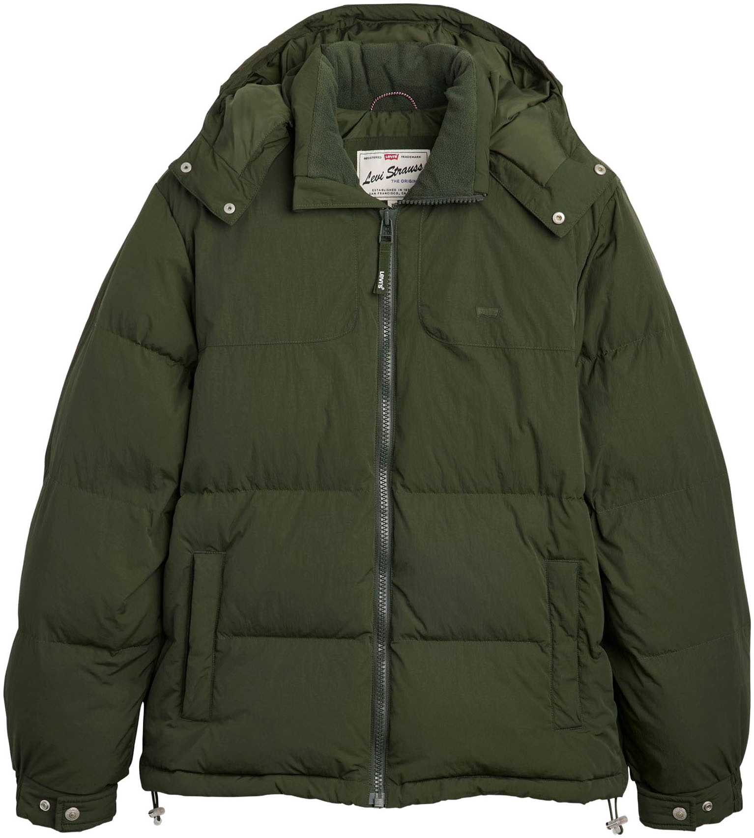 Levi's® Steppjacke »ROCKRIDGE SHORT PUFFER«, mit Kapuze