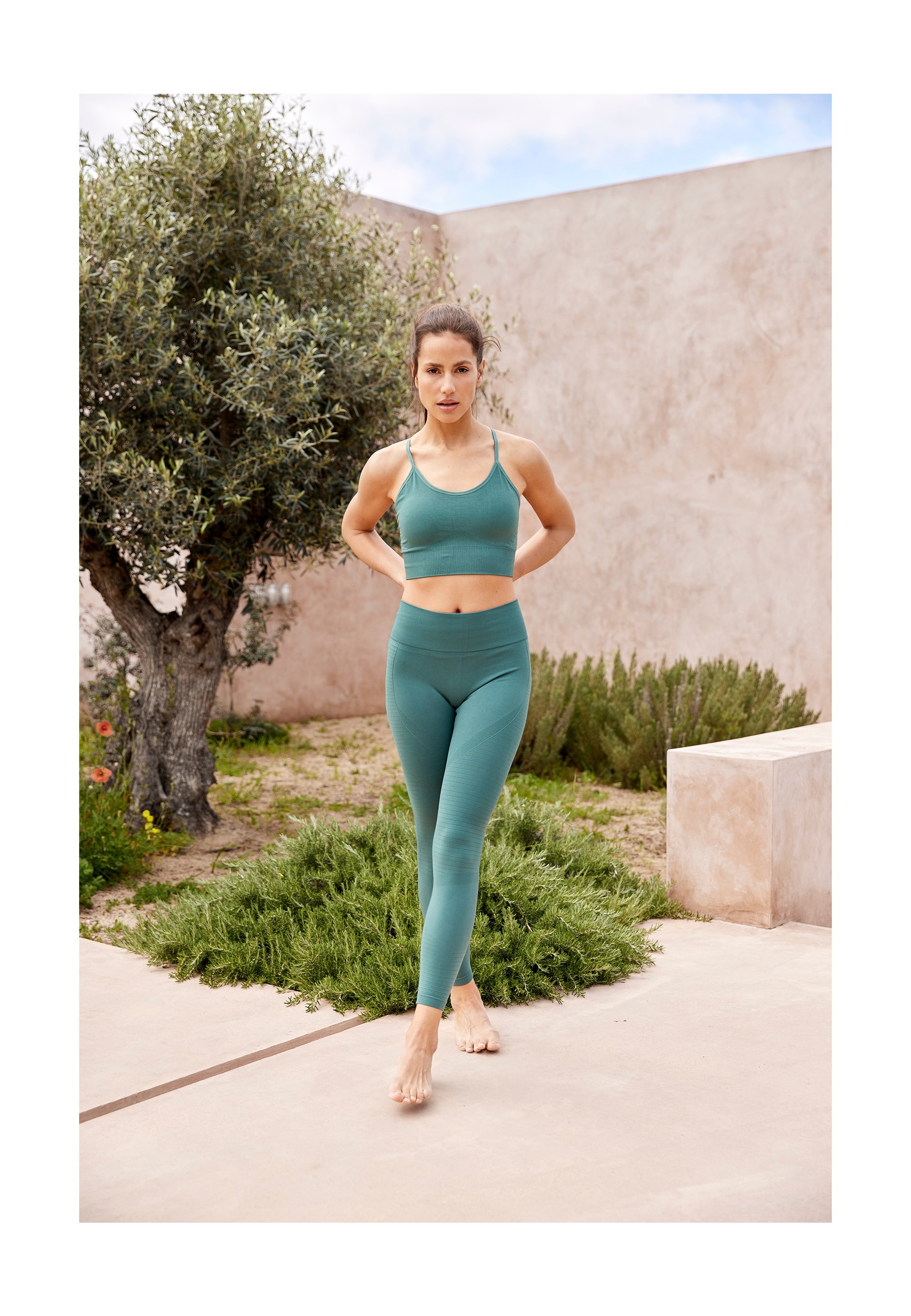 ATHLECIA Funktionstights »NAGAR«, mit angesagtem High-Waist-Bund
