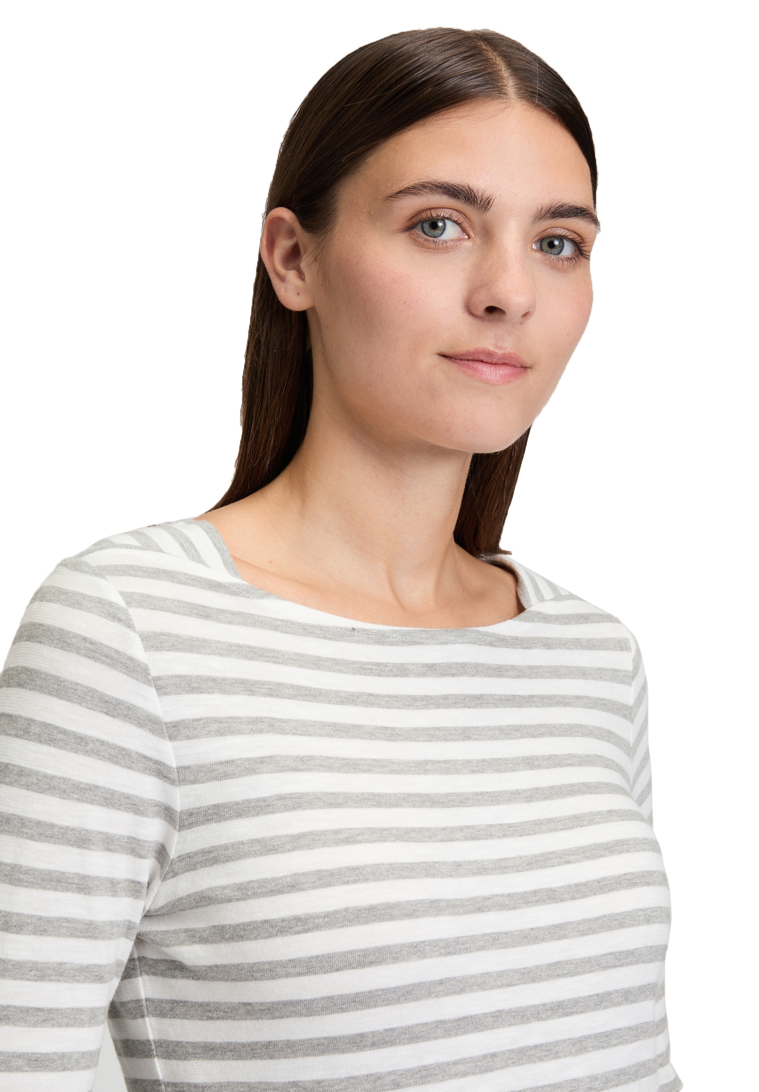 Betty&Co Kurzarmshirt »Betty & Co Damen Ringelshirt mit U-Boot-Ausschnitt«, (1 tlg.)