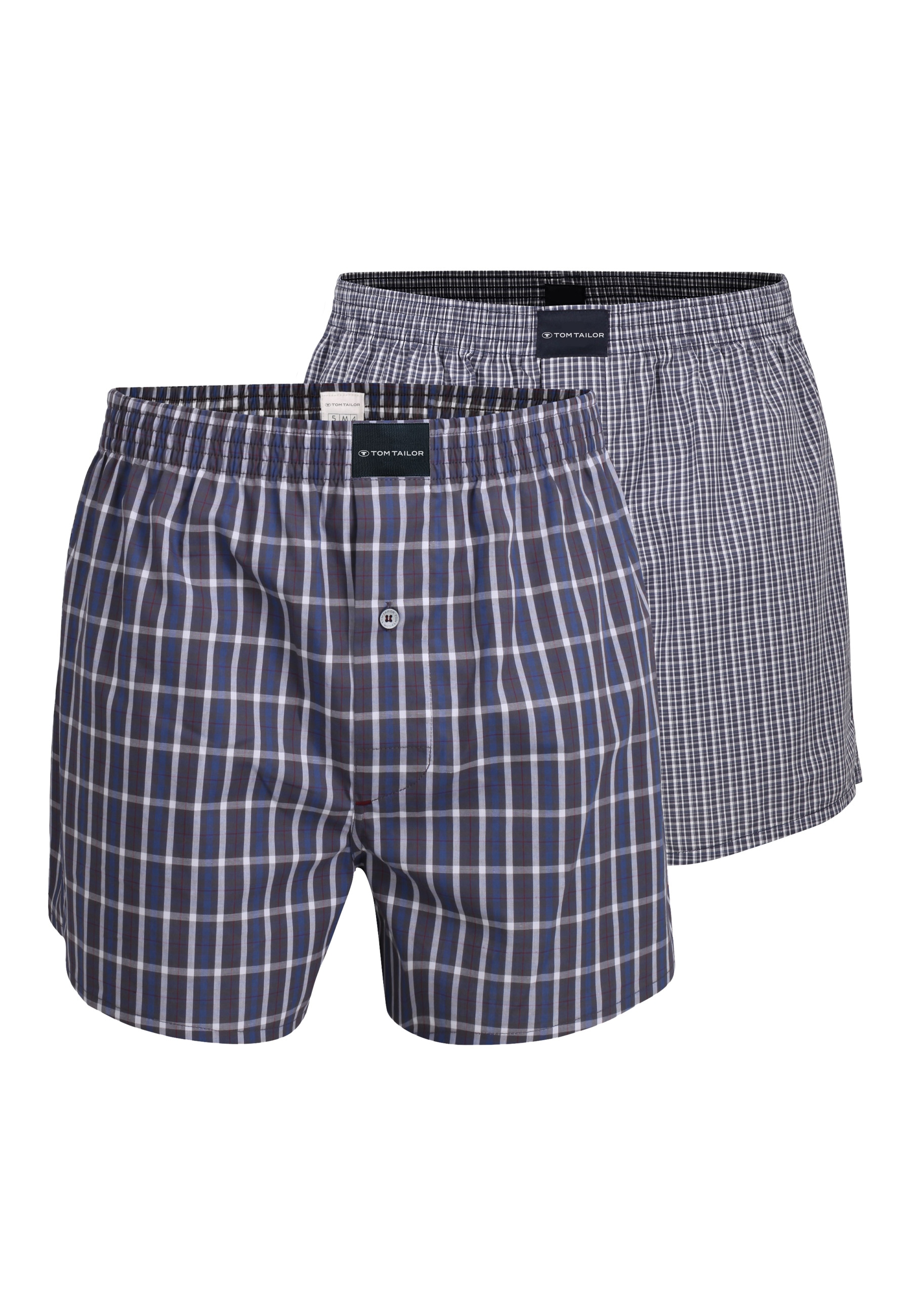 TOM TAILOR Boxershorts "Dakota" 2er Pack, 2 weich, bequem, basic, locker, a günstig online kaufen