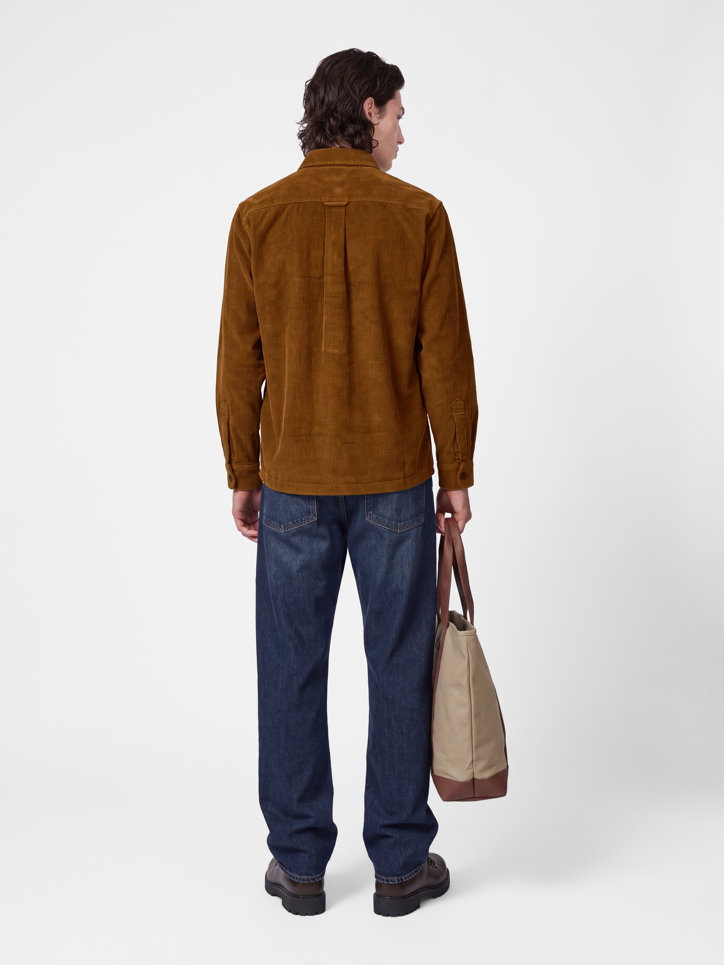Jack & Jones Langarmhemd »JJZAC CORDUROY OVERSHIRT LS« Baumwolle, loose fit