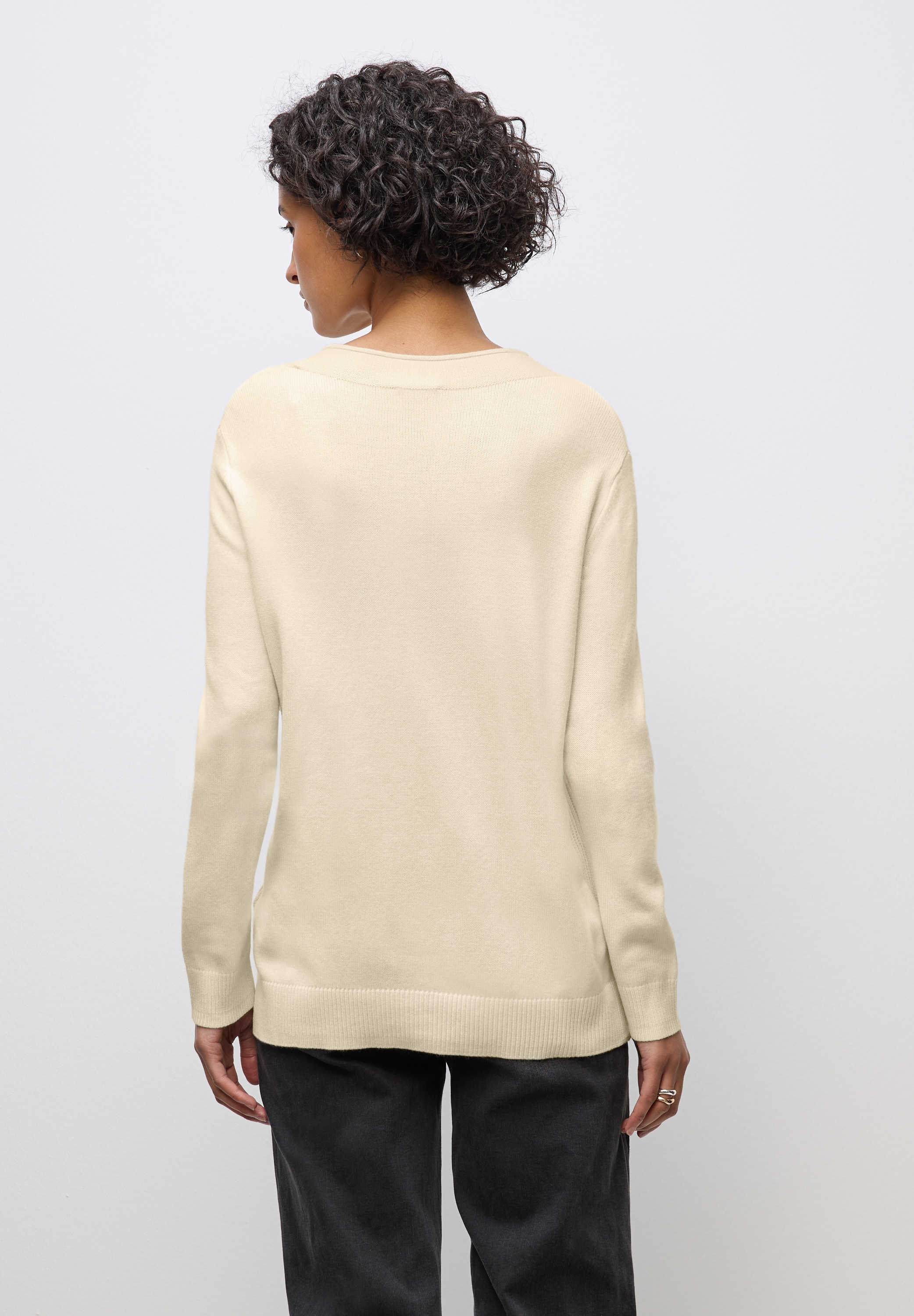 STREET ONE Strickpullover, Feinstrick