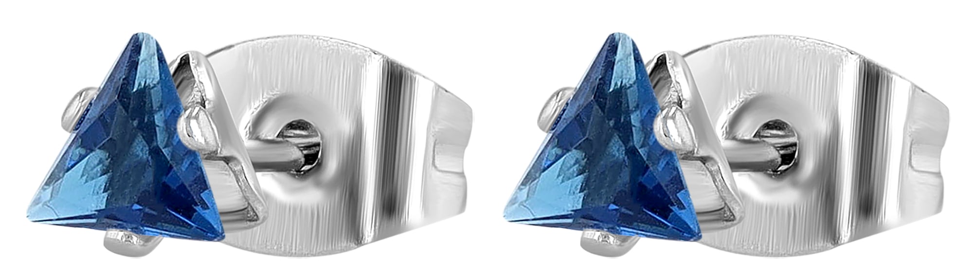 Adelia´s Paar Ohrhänger "Damen Ohrringe – Ohrstecker aus Edelstahl mit Zirk günstig online kaufen