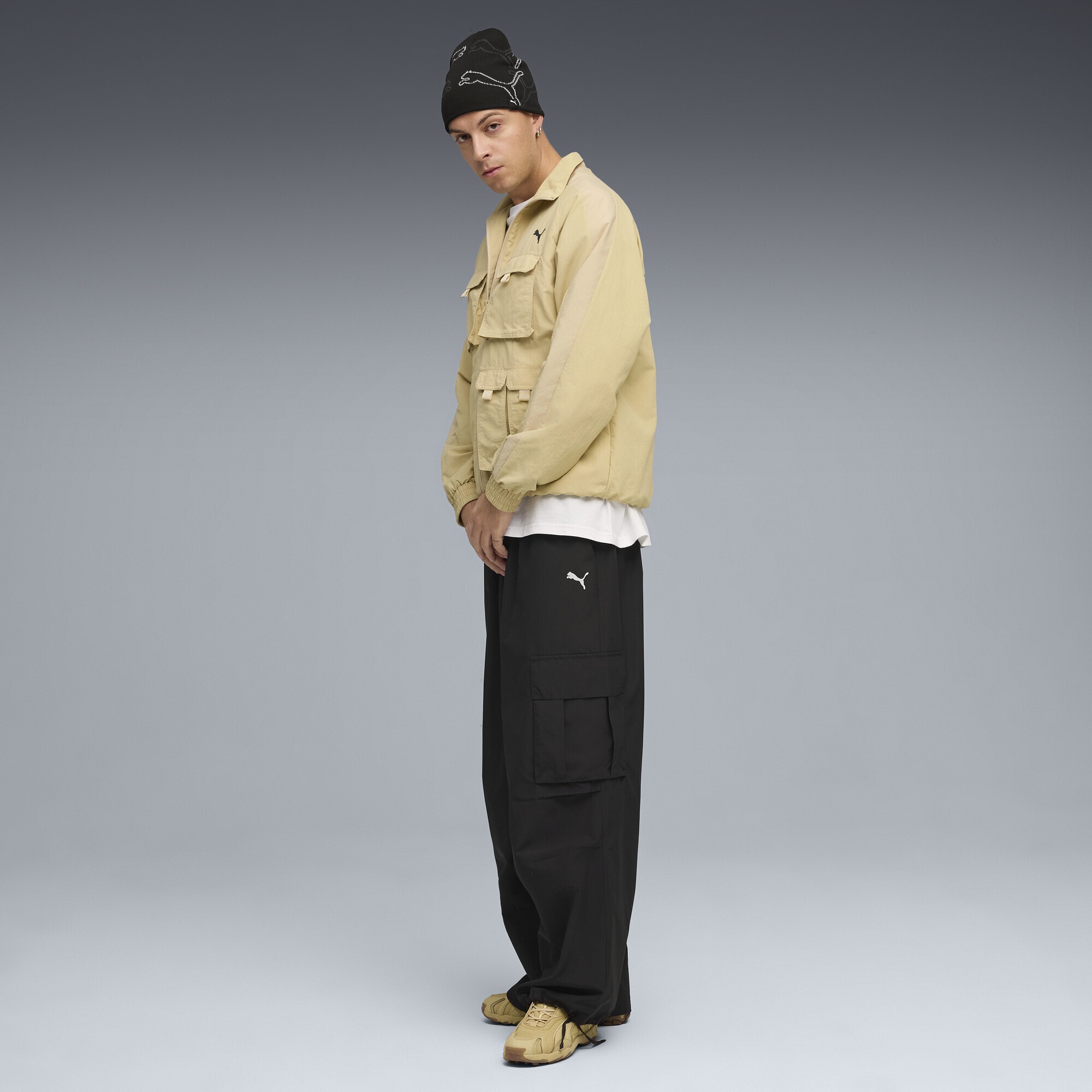 PUMA Trainingsjacke »T7 Cargo Relaxed Trainingsjacke Herren«