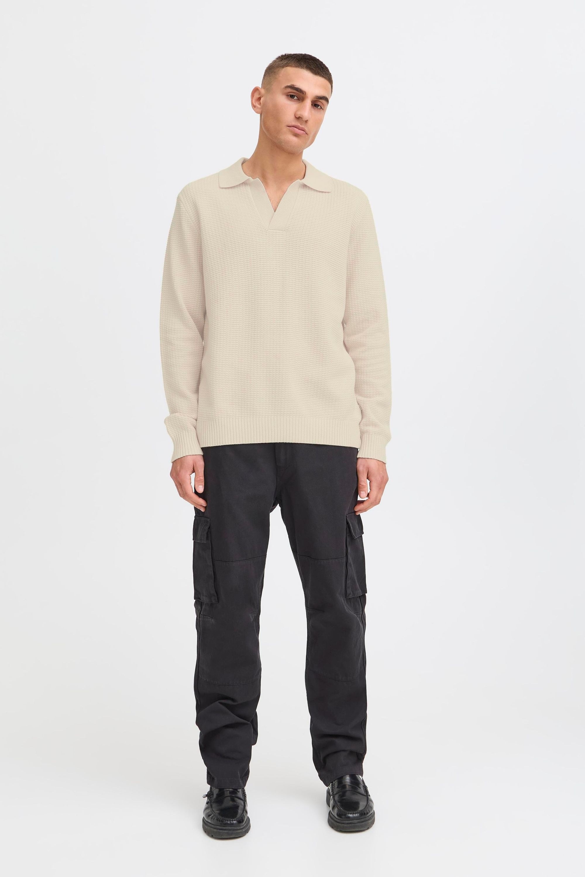 Solid Strickfleece-Pullover "Strickpullover SDRHETT" günstig online kaufen