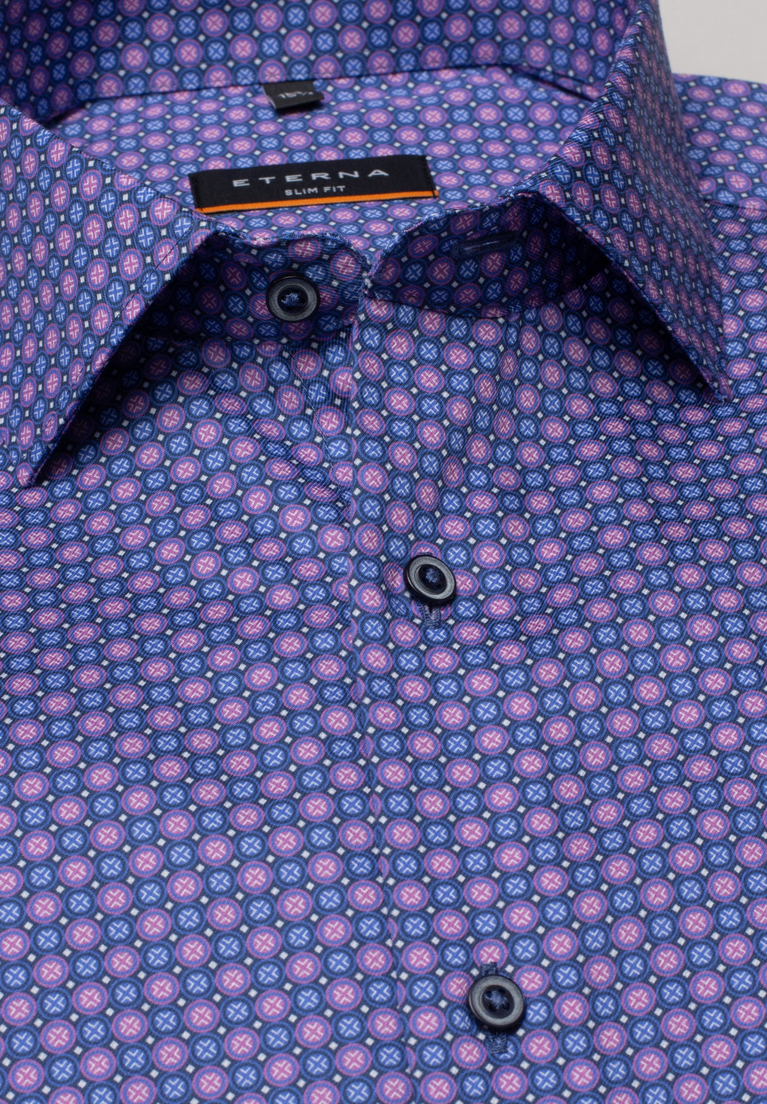 Eterna Langarmhemd »SLIM FIT«, NON IRON (bügelfrei)