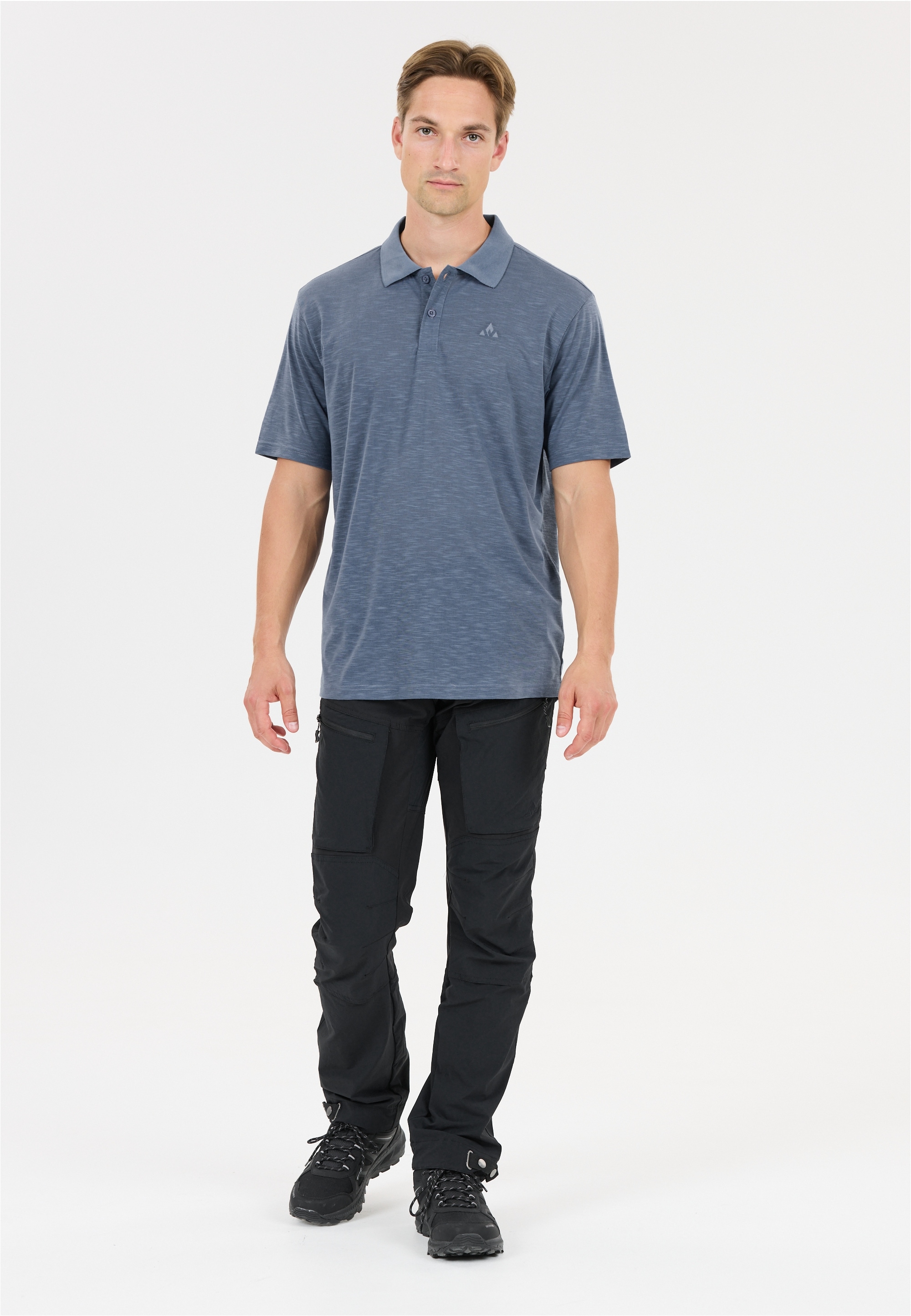 WHISTLER Langarm-Poloshirt »Vale« Aus leichtgewichtigem Material