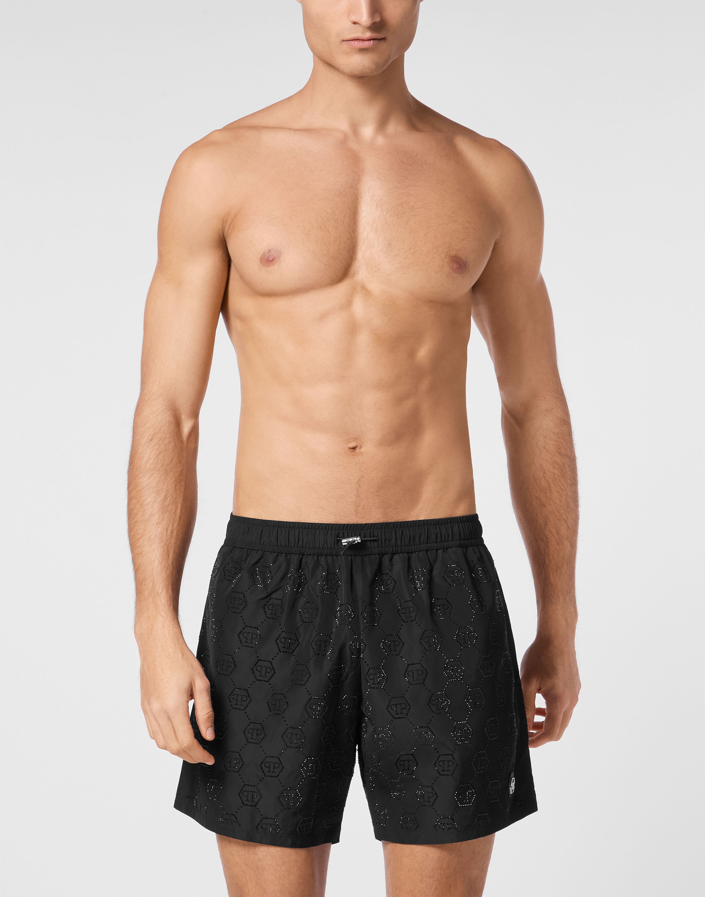 PHILIPP PLEIN Badeshorts "Mit Schmucksteinen" günstig online kaufen