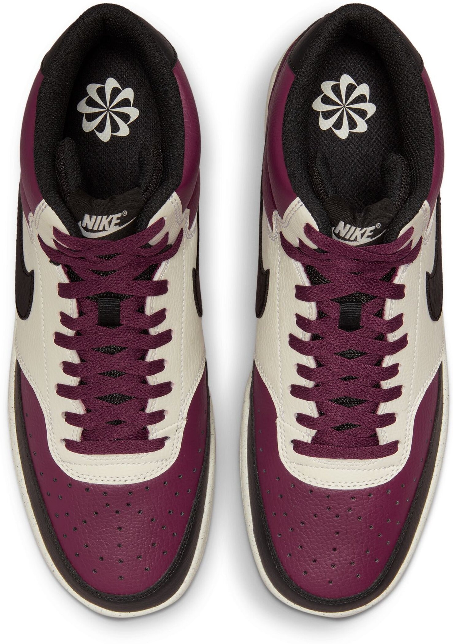 Nike Sportswear Sneaker »COURT VISION MID NEXT NATURE«, Design auf den Spuren des Air Force 1
