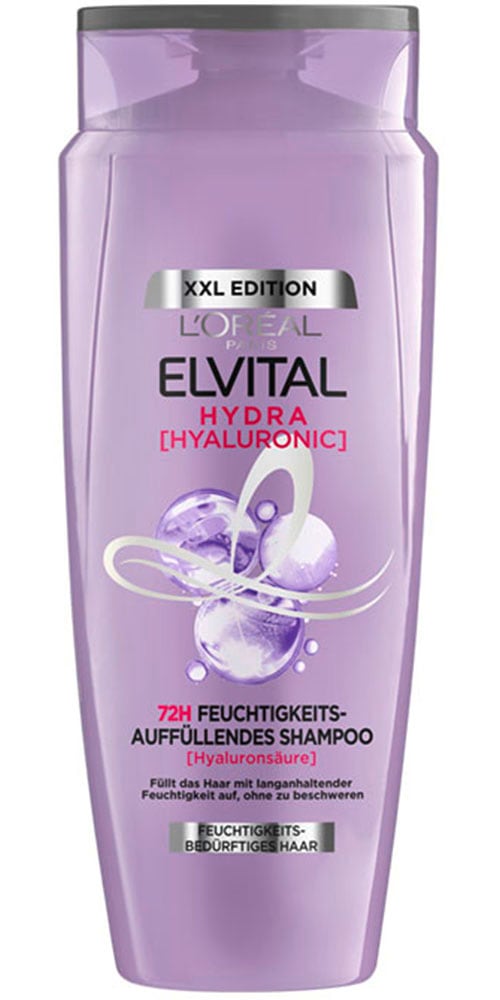 L'ORÉAL PARIS Haarshampoo »Feuchtigkeit spendendes Shampoo«, (Packung, 6 tlg.), mit Hyaluron