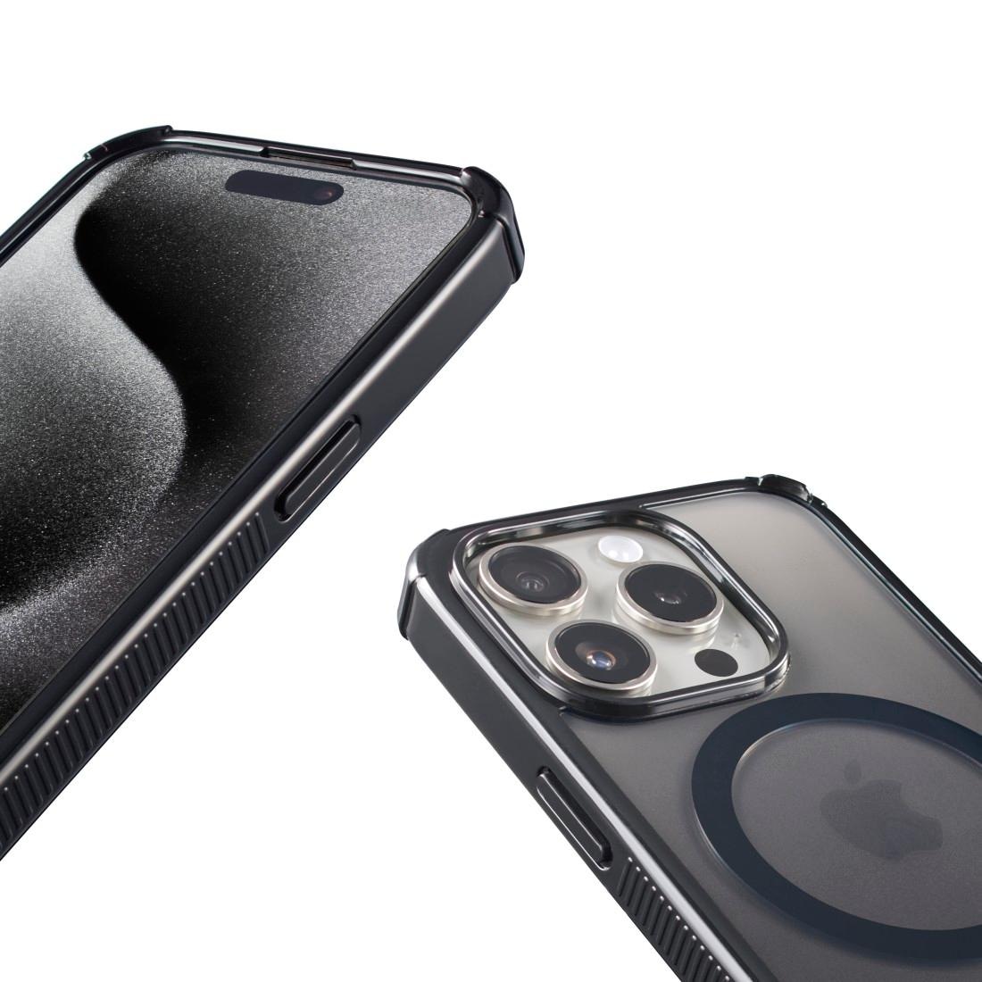 Hama Smartphone-Hülle »Handyhülle „Extreme Protect“ für iPhone 16 Pro (für MagSafe, stoßfest)«, iPhone 16 Pro, 16,0 cm (6,3 Zoll)