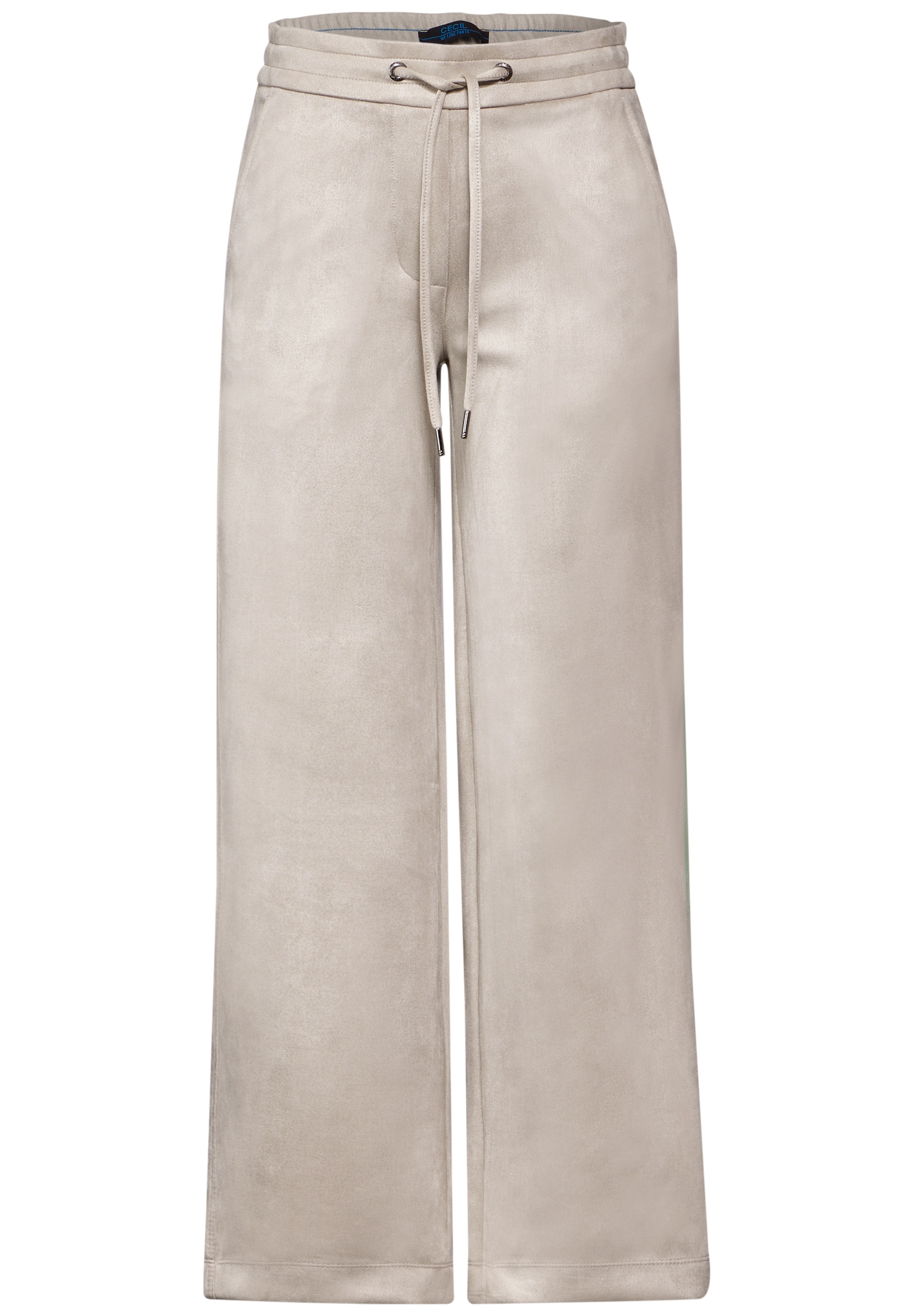 STREET ONE Lederimitathose, High Waist