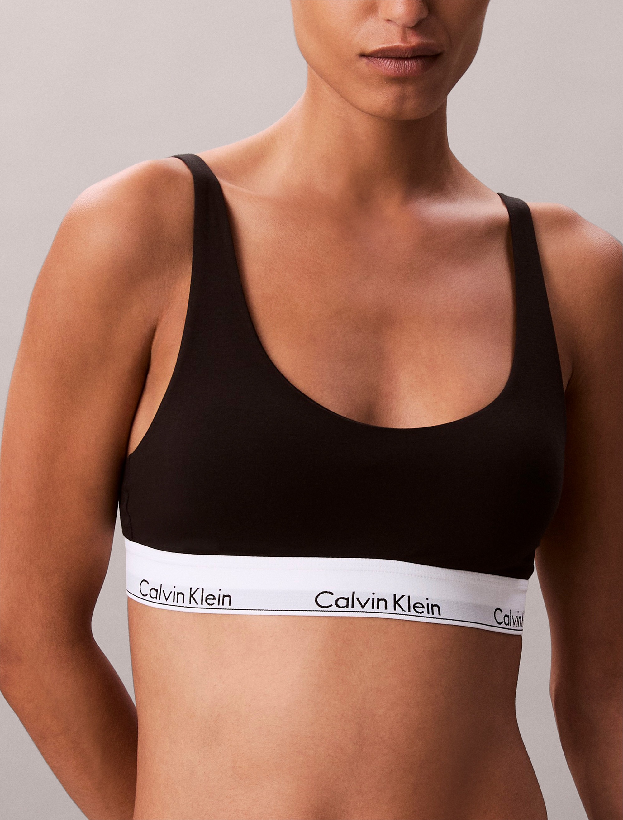 Thumbnail - Calvin Klein Underwear Bralette-BH "LIGHTLY LINED BRALETTE" Mit elastischem Saum