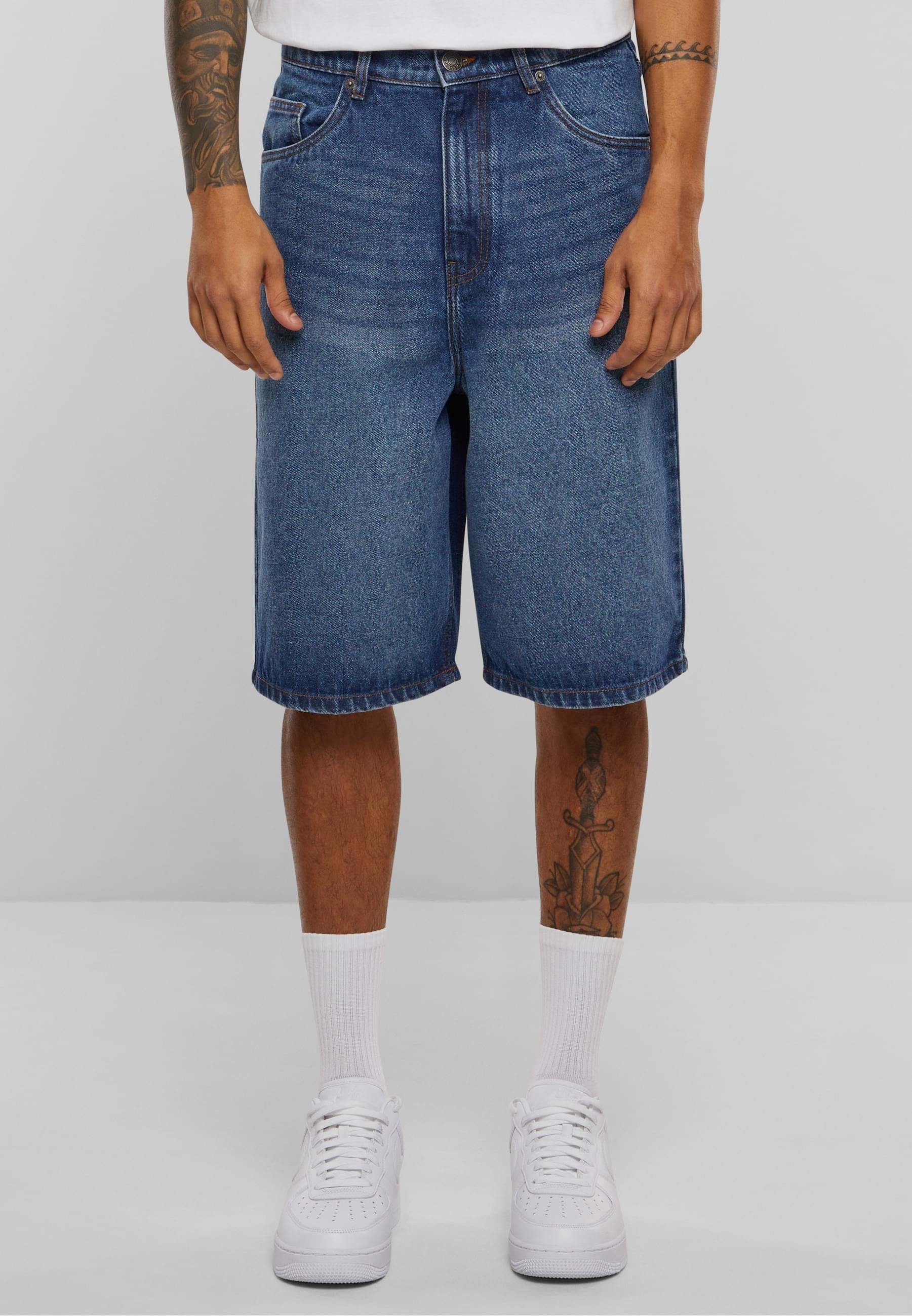 URBAN CLASSICS Shorts »Urban Classics Herren 90's Heavy Denim Shorts«, (1 tlg.)