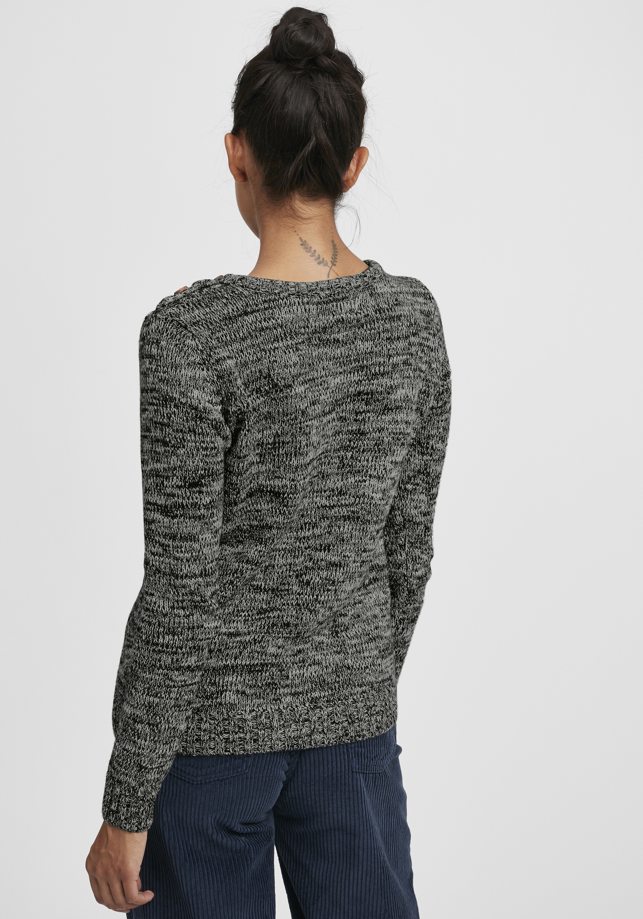 OXMO Strickfleece-Pullover »Strickpullover OXPhia«
