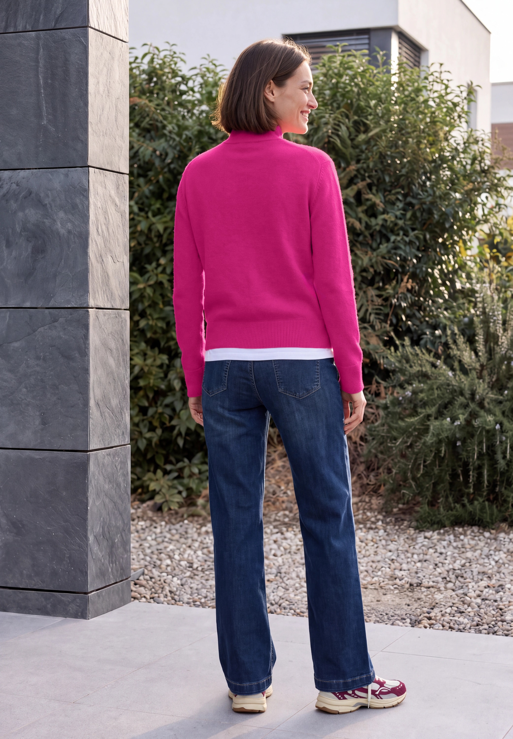 Cecil Stehkragenpullover