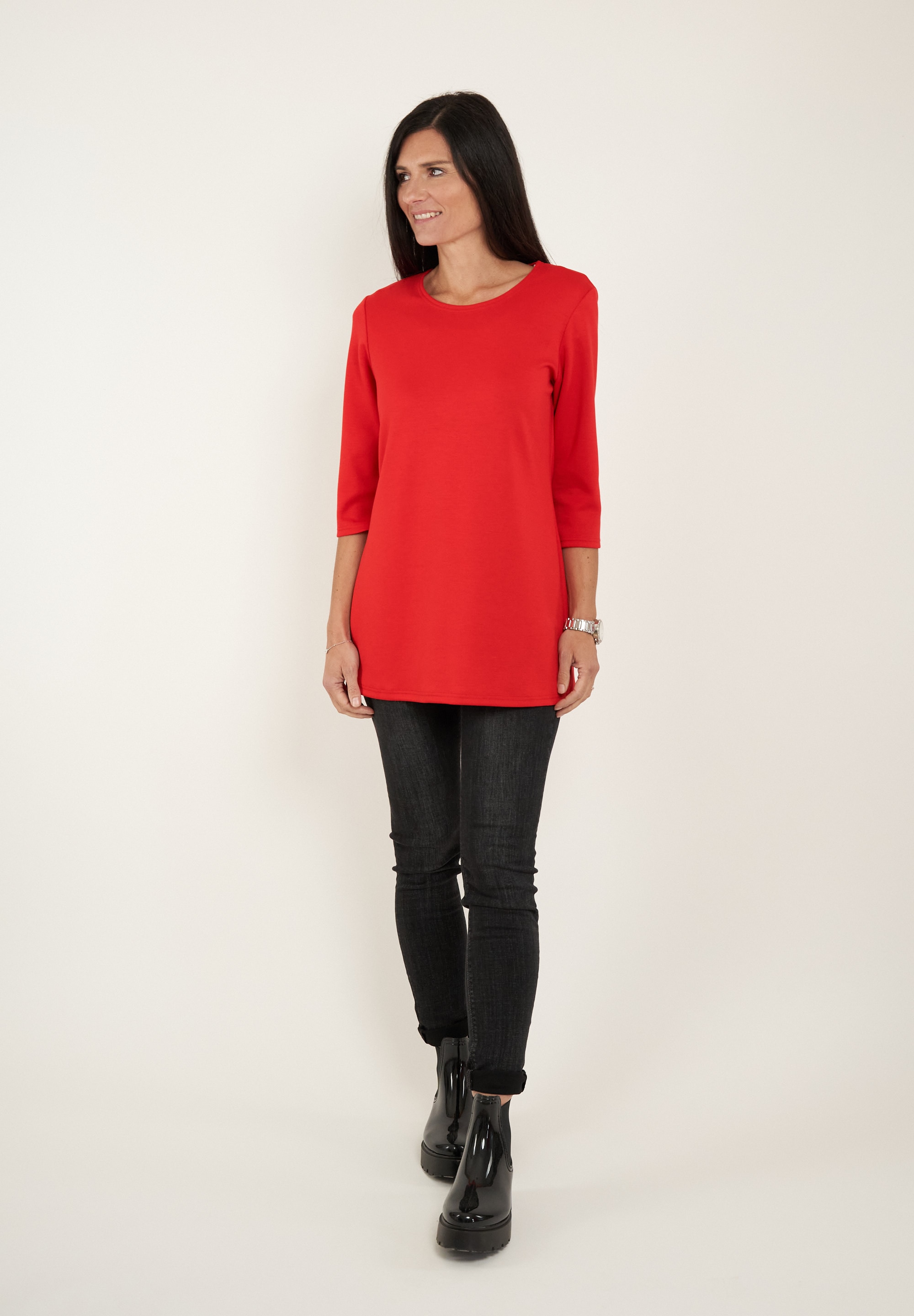 Seidel Moden 3/4-Arm-Shirt, mit 3/4 Ärmeln, MADE IN GERMANY