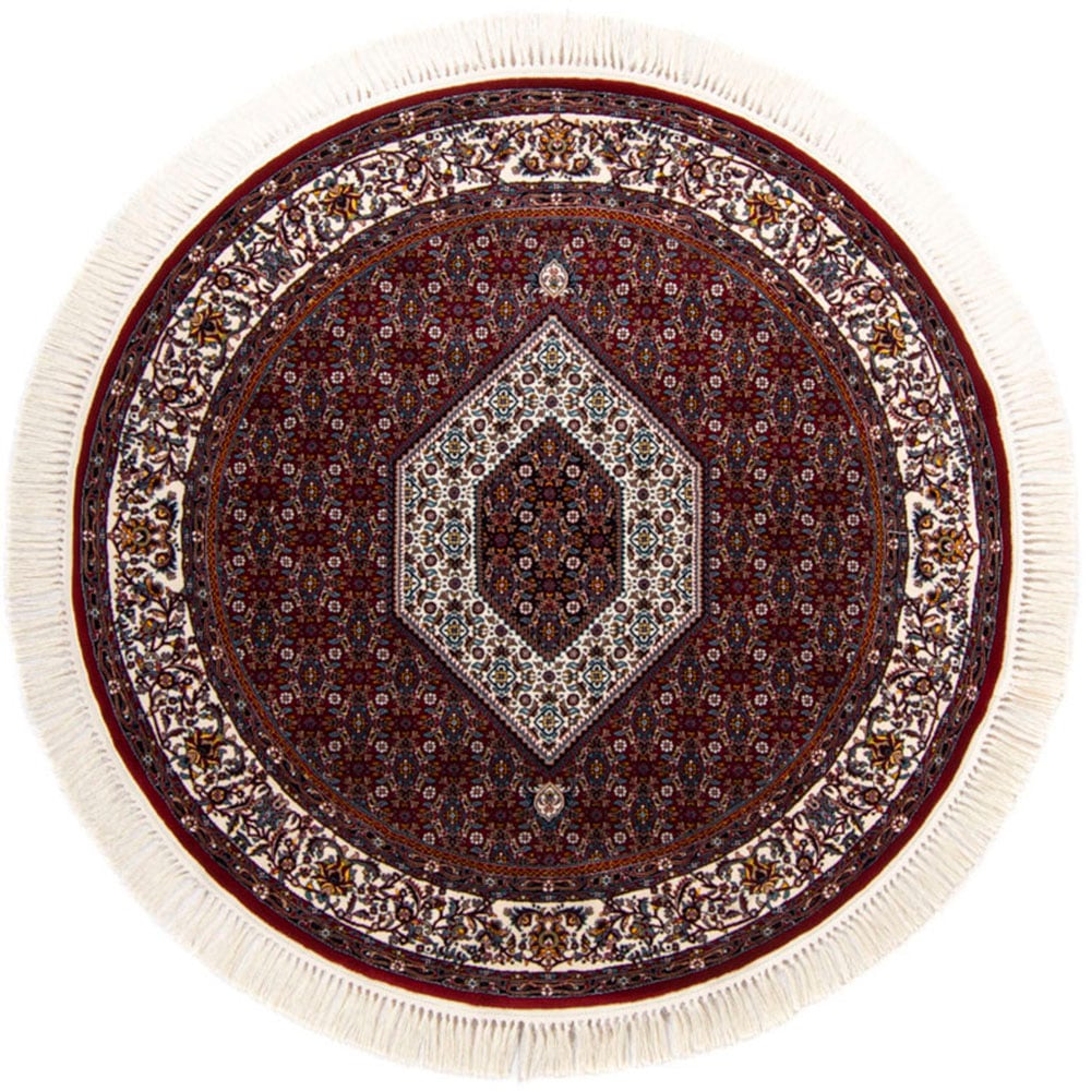 morgenland Orientteppich »Bidjar-Zyon«, rund, Fußbodenheizung geeignet