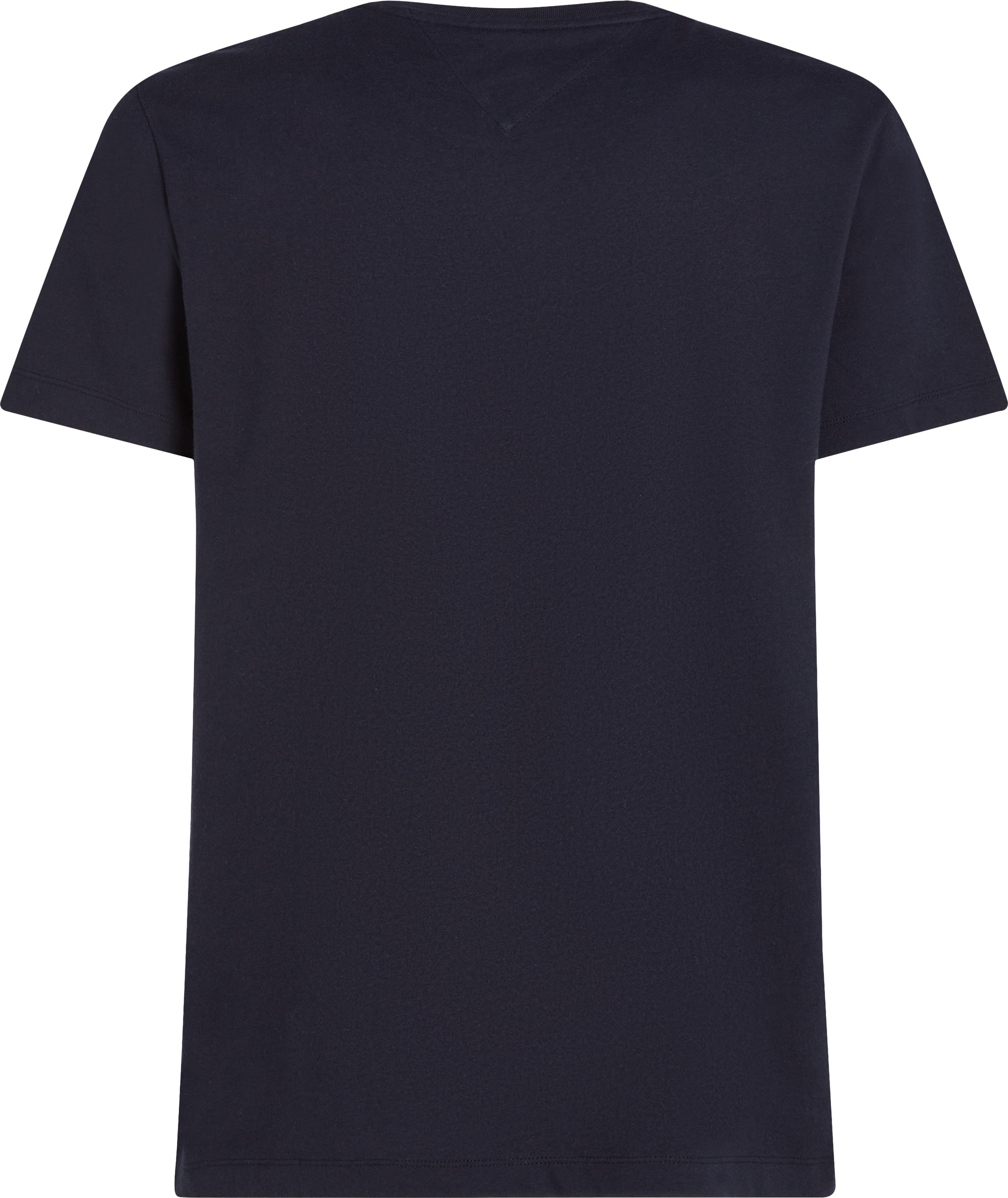 Tommy Hilfiger Big & Tall Rundhalsshirt »BT-ESSENTIAL SOLID POCKET TEE-B«, in Große Größen, Logostickerei