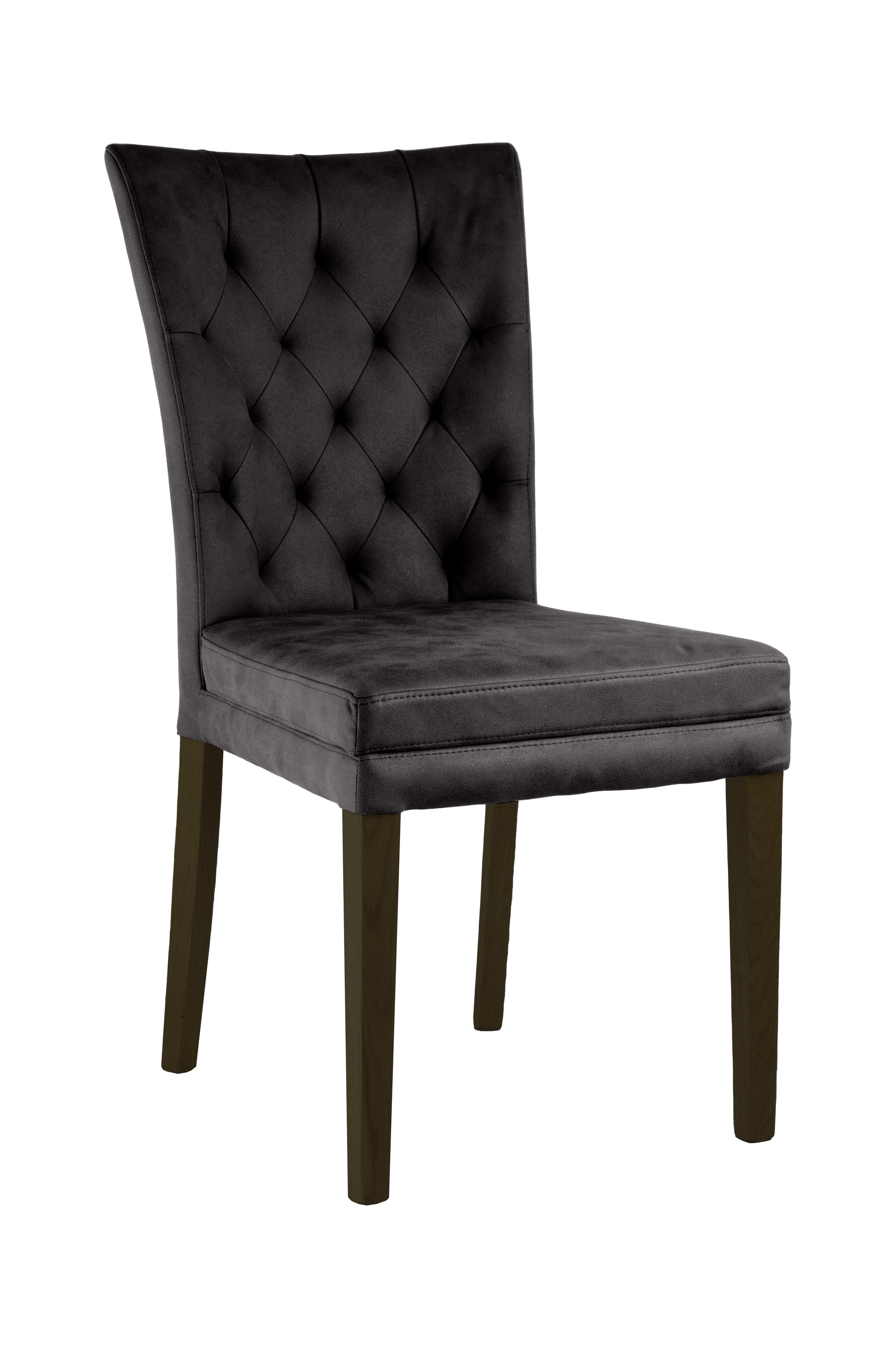 Thumbnail - Home affaire 4-Fußstuhl "Colorado" (Set) 2 Stk.bequeme Polsterung, Gestell Massivholz wenge oder eiche natur