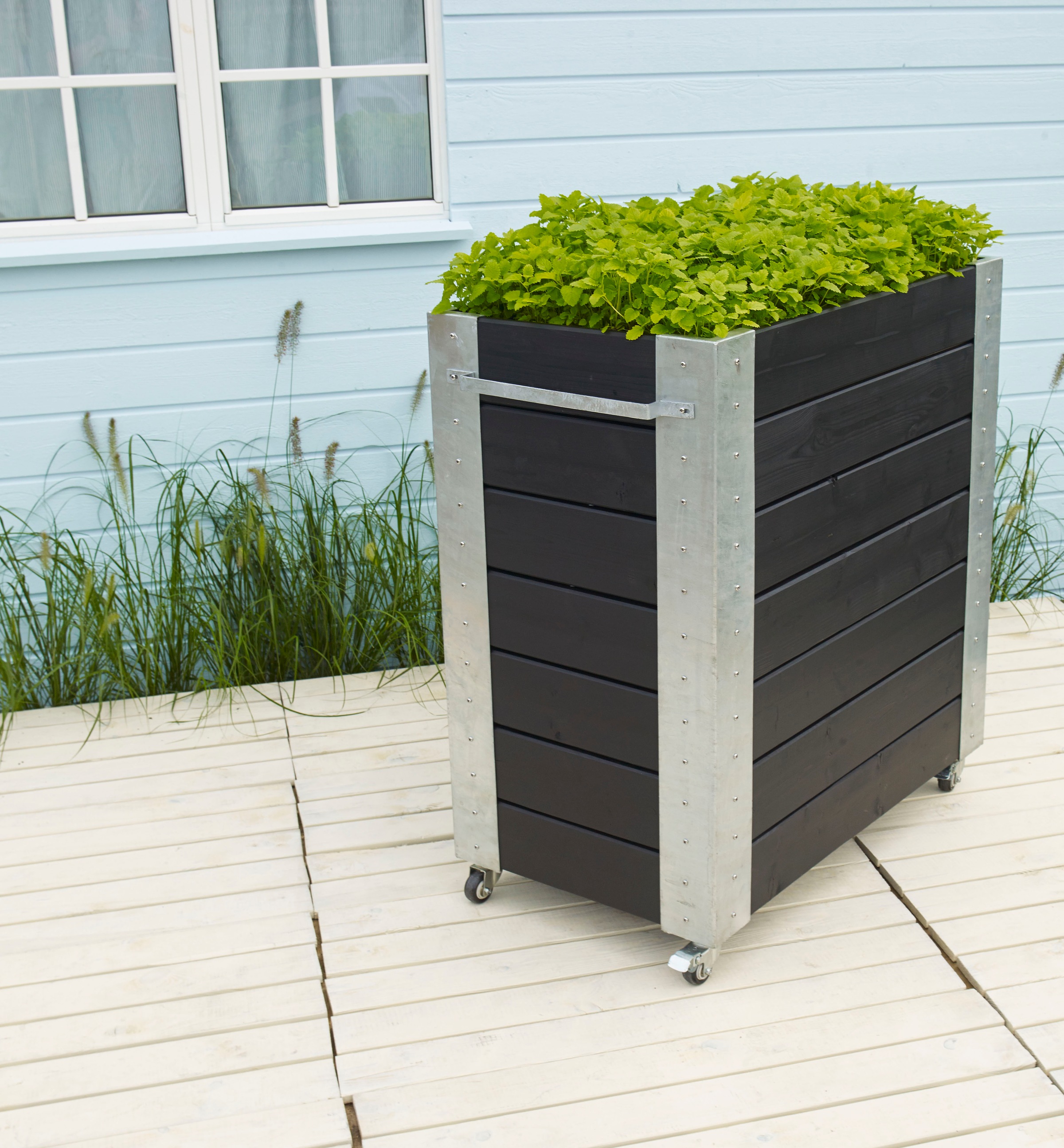 PLUS Blumenkasten »Cubic« BxTxH: 50x87x95 cm