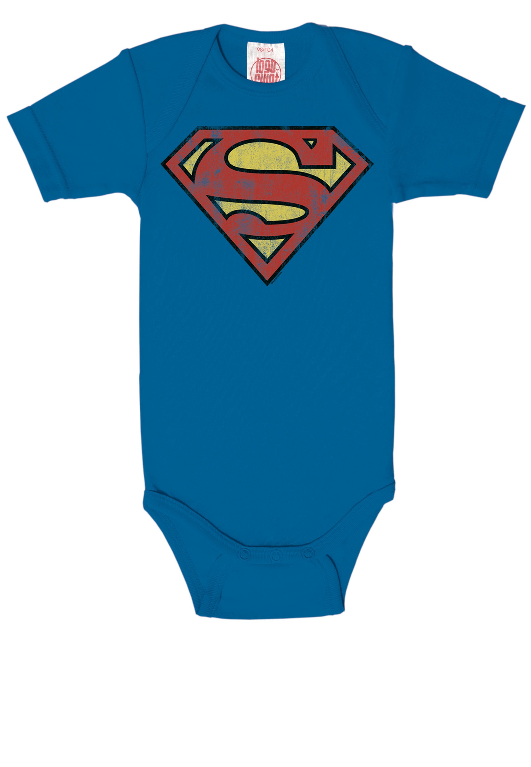 LOGOSHIRT Body, mit Superman Logo-Frontdruck