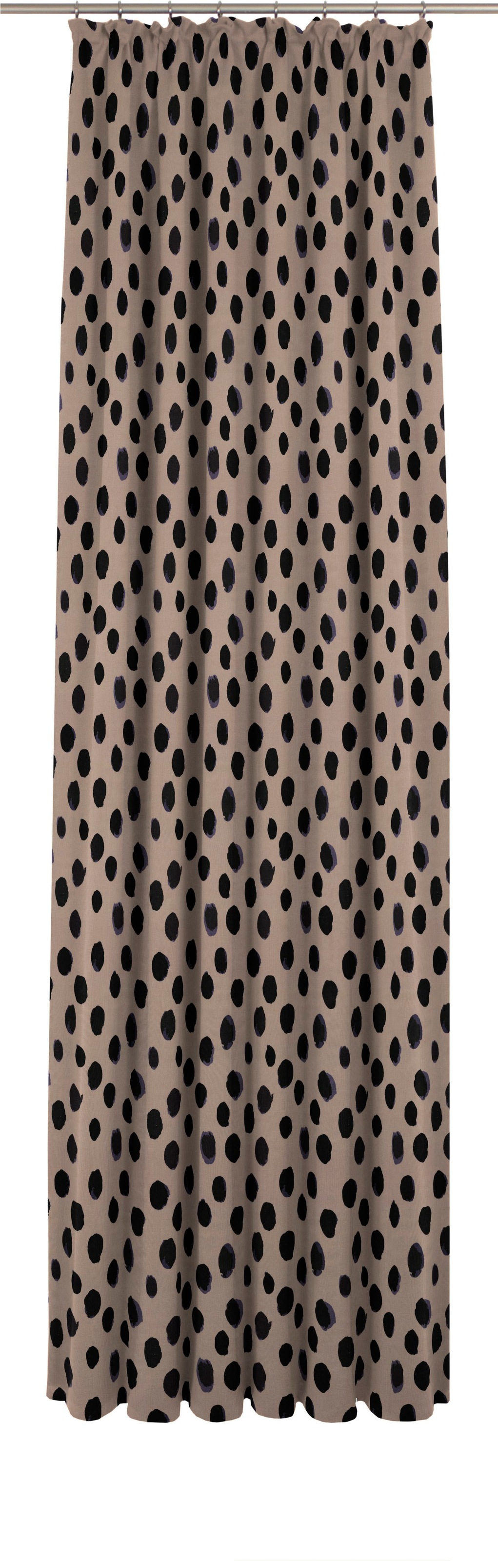 Adam Vorhang "Dots" Kräuselband 1 Stk. tlg. aus Leinen und Bio-Baumwolle günstig online kaufen