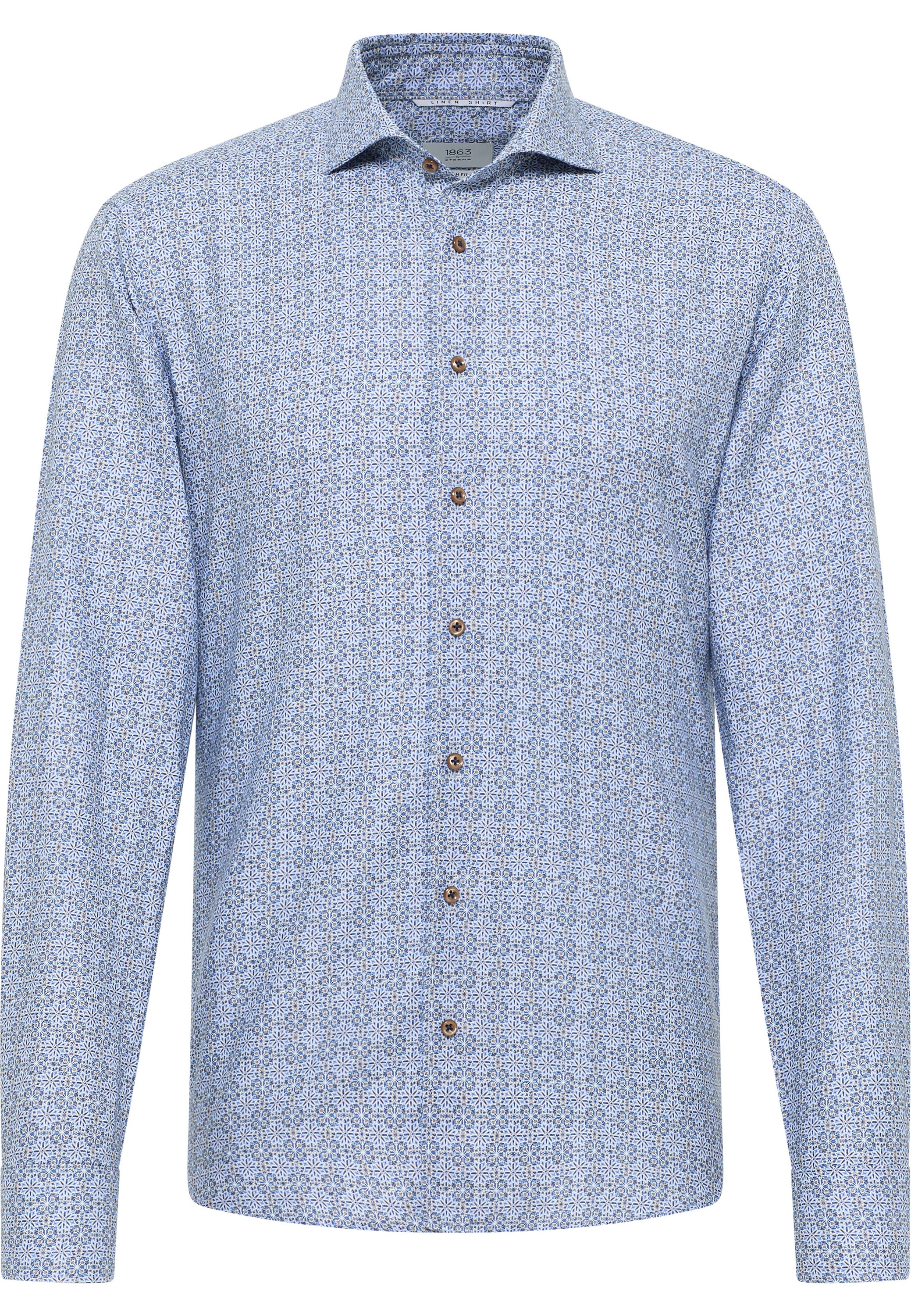 Eterna Langarmhemd »SLIM FIT«, EASY IRON (bügelleicht)