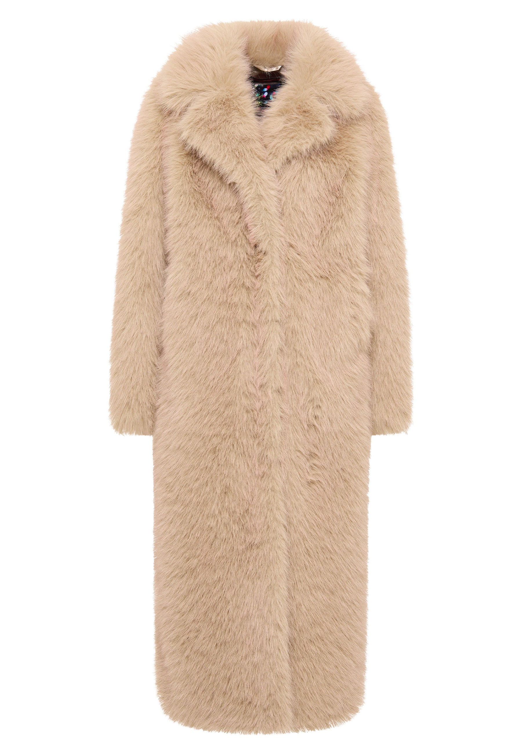 Frieda & Freddies Fellimitatmantel »Fake Fur Coat / Moon-lake«