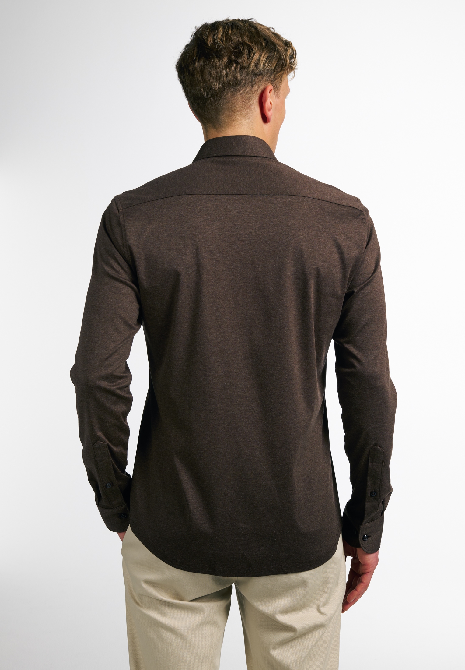 Eterna Langarmhemd »SLIM FIT«, EASY IRON (bügelleicht)