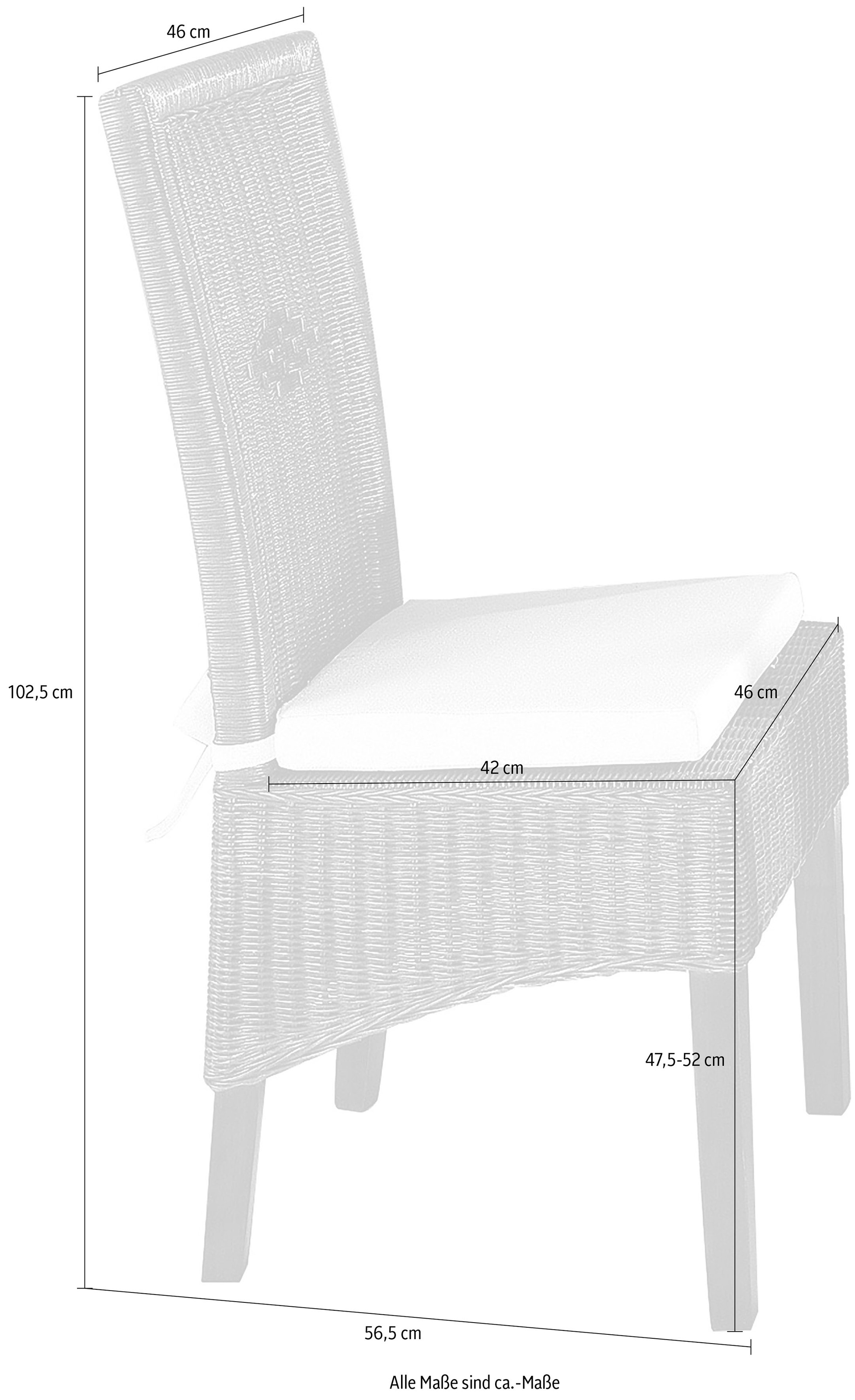 Home affaire Stuhl "Stuhlparade, TOPSELLER" (Set) 2 Stk. Polyester 2 Stück günstig online kaufen
