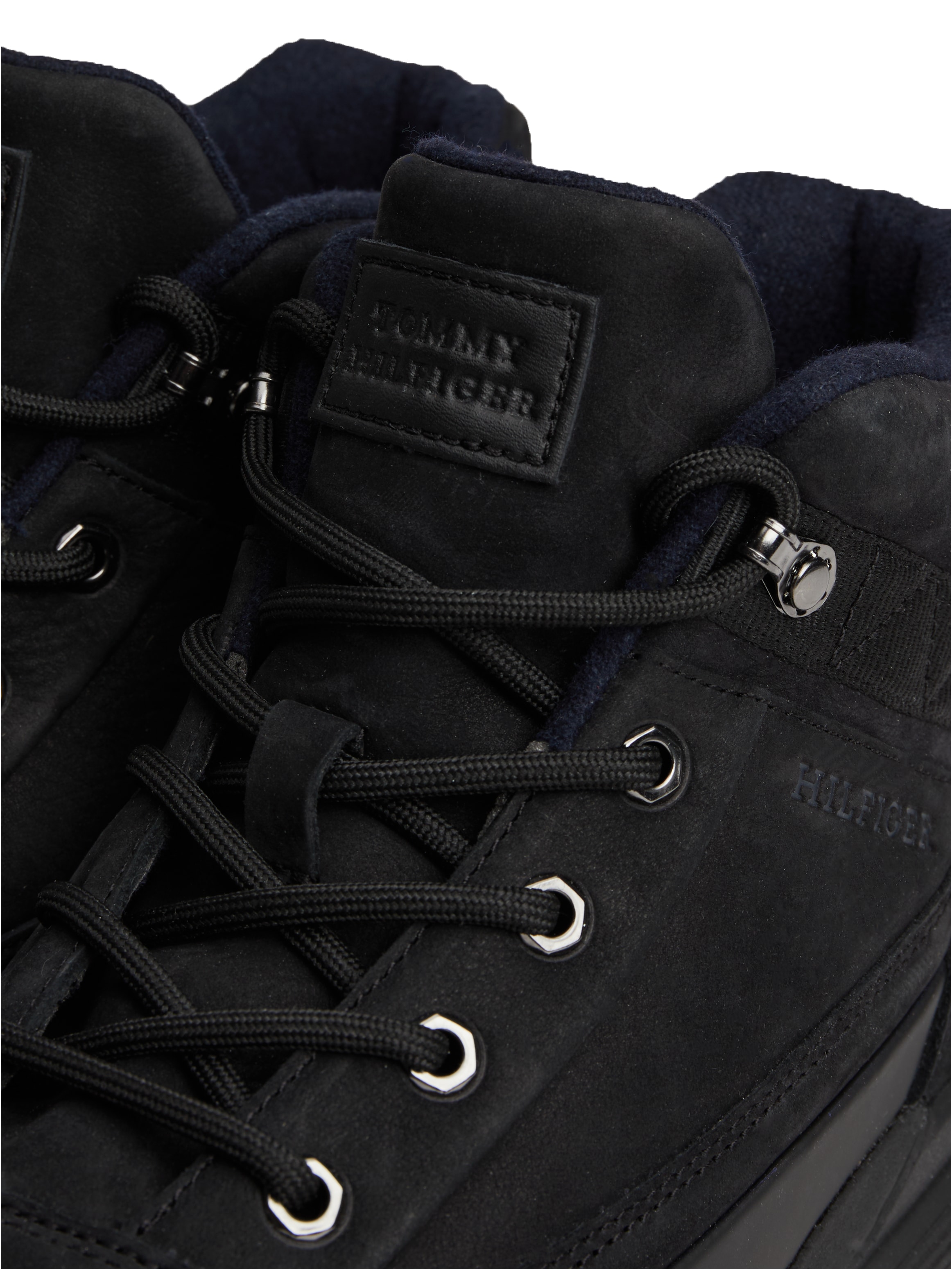 Tommy Hilfiger Plateausneaker "HILFIGER WARM NUBUCK HYBRID B", Winterboots, günstig online kaufen