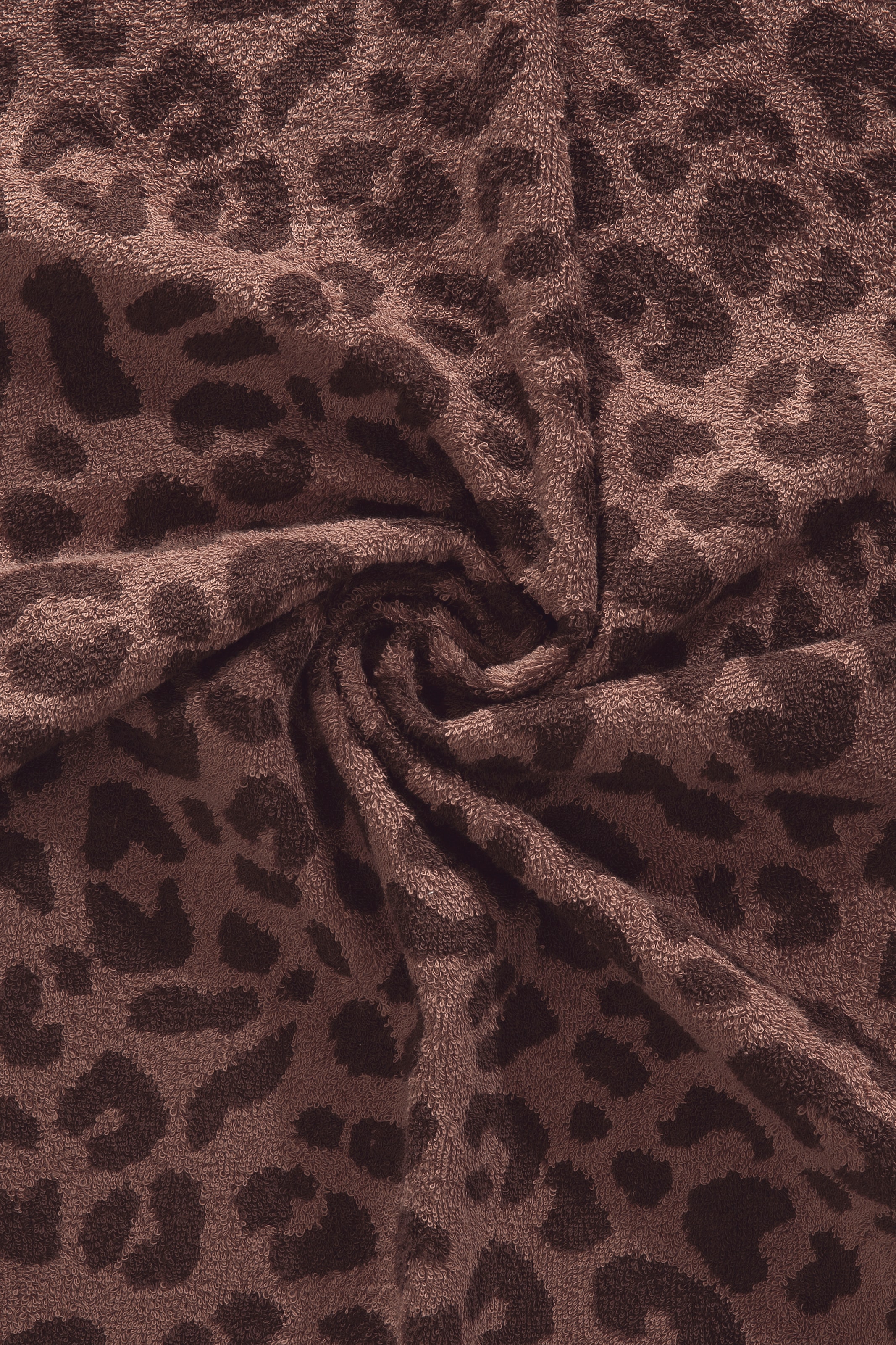 OTTO home Handtuch Set »Tiffani, Leopardenmuster, Premium Handtücher 8-tlg, 500 gr/m²« Set 8 Frottier 4 Duschtücher, 4 Handtücher, Animal Print, Leo, modern, mit Fransen