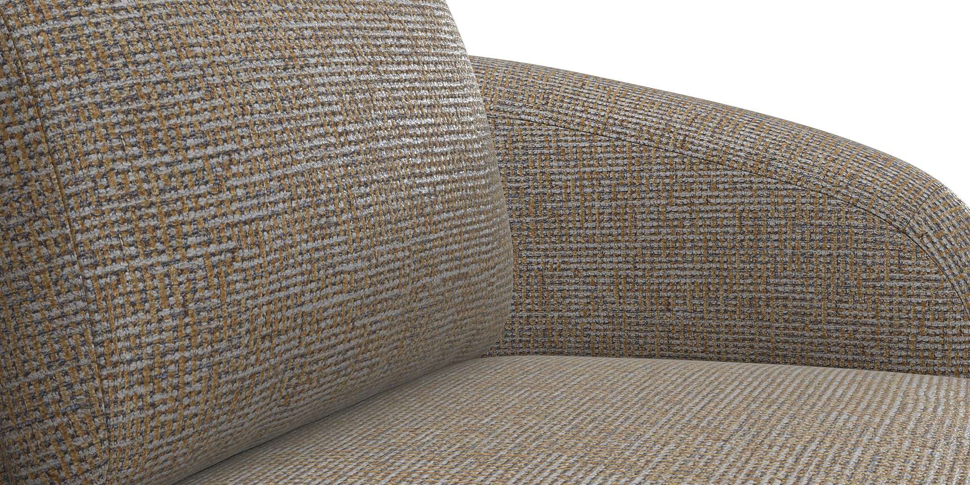 FLEXLUX 2,5-Sitzer »Torino, rund, Couch, Loveseat,«, Modernes, organisches Sofa-Design, Kaltschaum, Wellenunterfederung