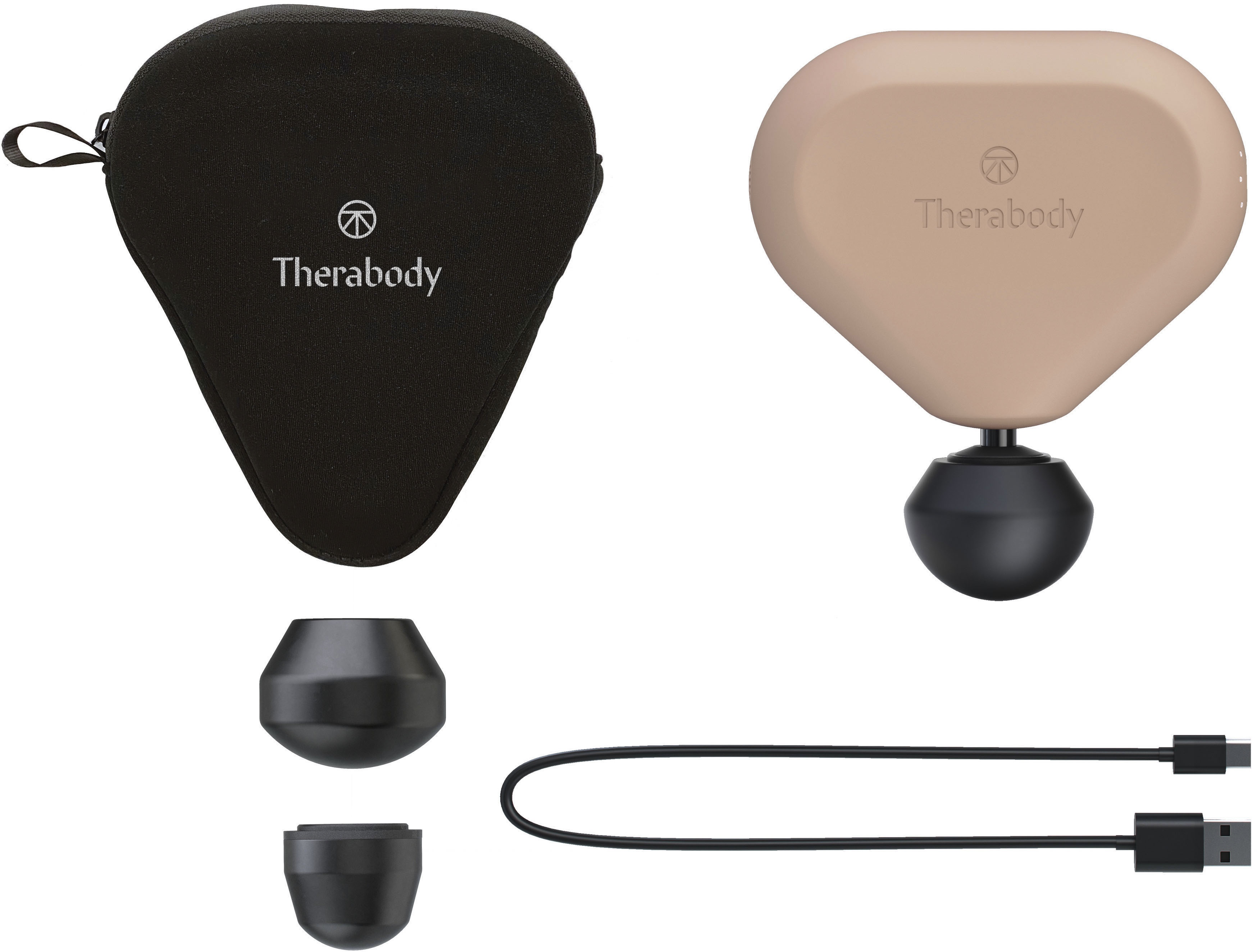 THERABODY Massagepistole "Theragun Mini 2.0", B:12,5cm H:14,1cm T:4,9cm, rosa, Massagegeräte, Schmerzlinderung, Erholung, Stressreduktion