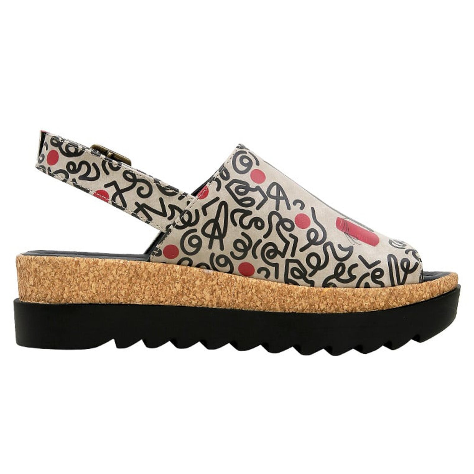 DOGO Gigi Sandale Cat And Mouse Sandals Women Beige 40 2