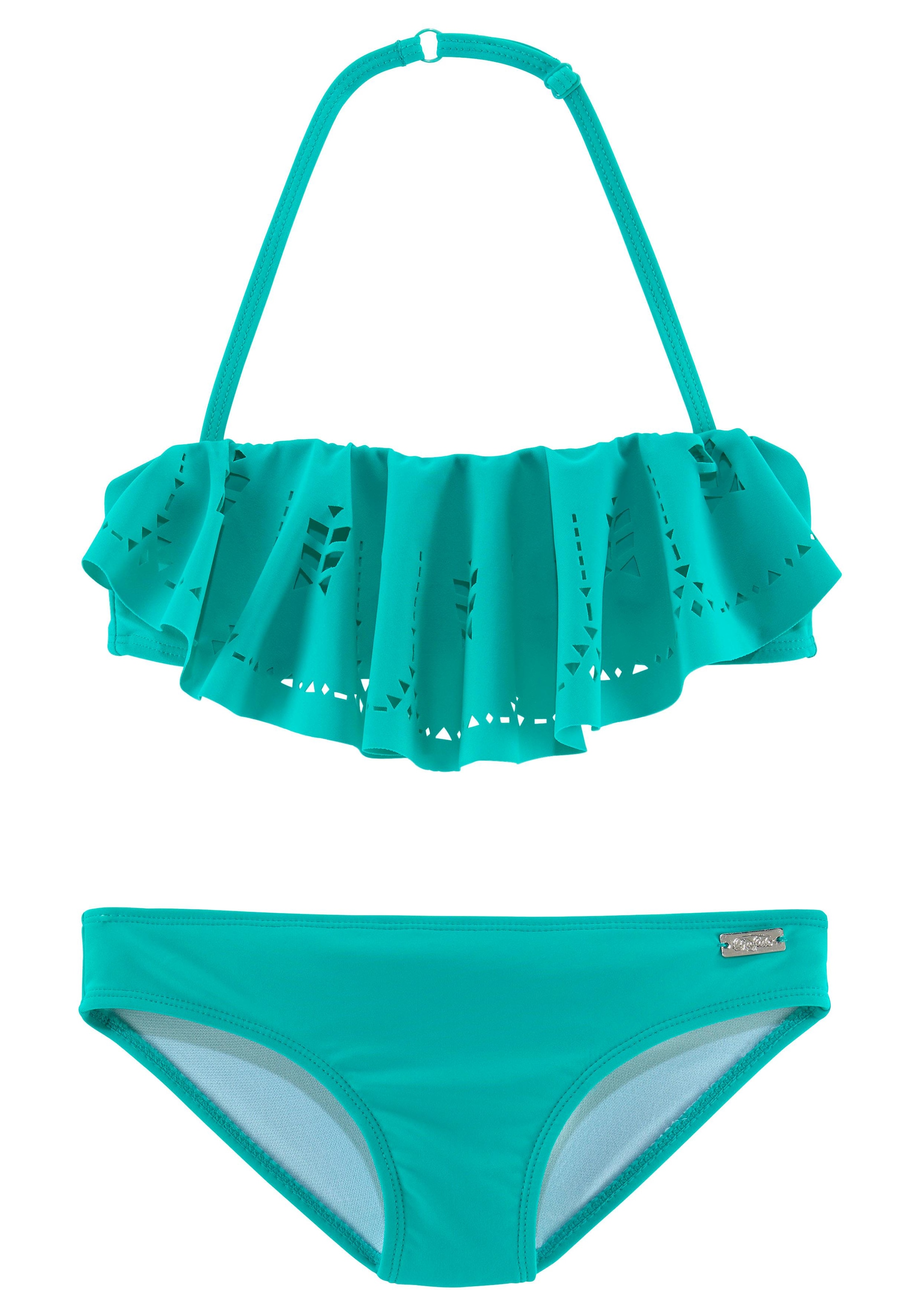 Bench. Bustier-Bikini »Maui Kids«, mit trendigem Druck ▷ für | BAUR