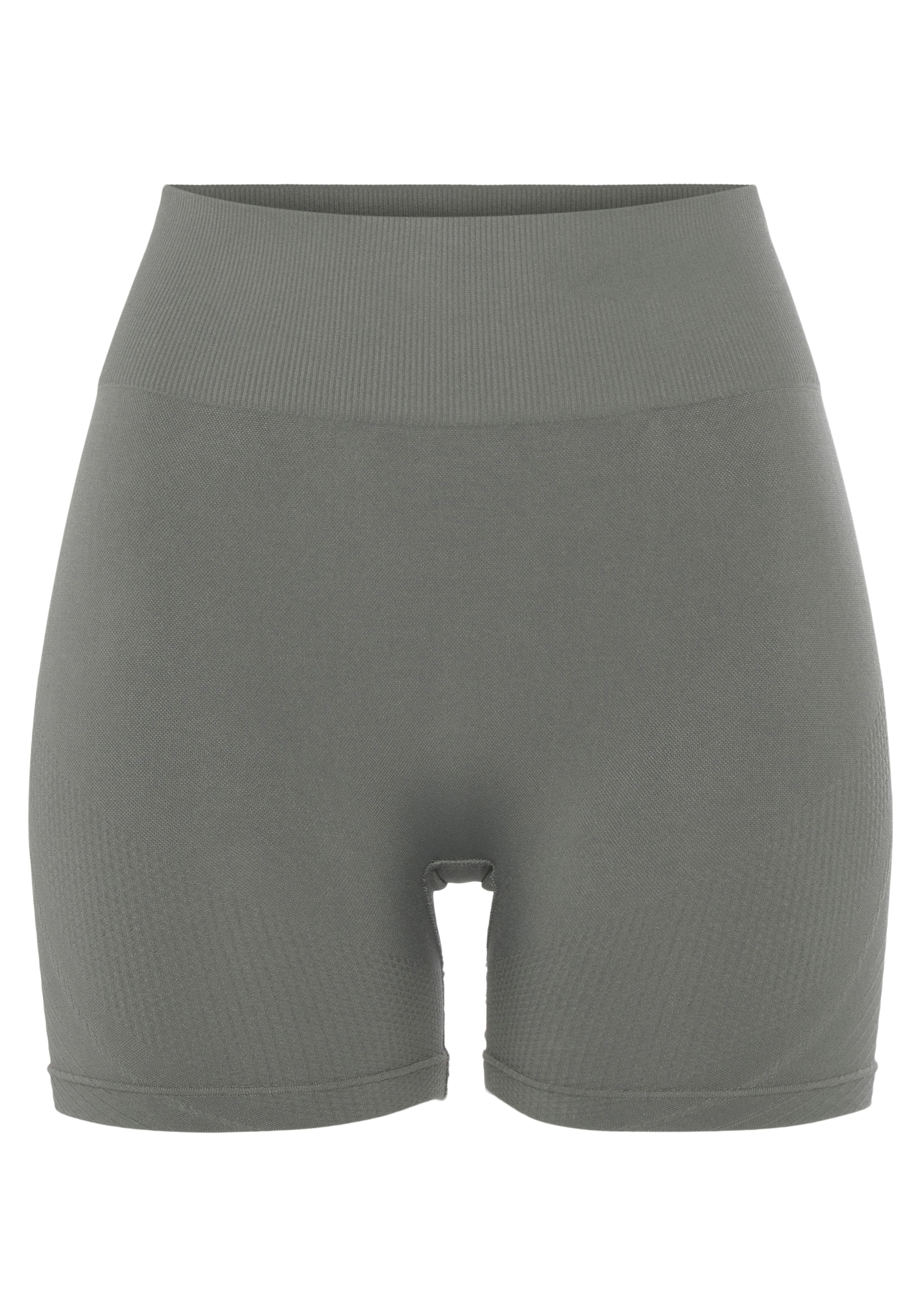 LASCANA Funktionsshorts »Po Push Up«, mit Rippstruktur und Shapingeffekt, Sportshorts