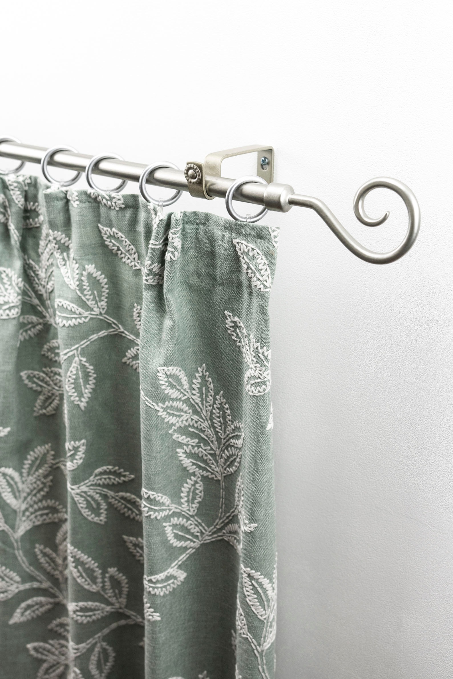 GARESA Gardinenstange "Clara" Ø 16 mm 1 läufig-läufig Wunschmaßlänge Vorhan günstig online kaufen