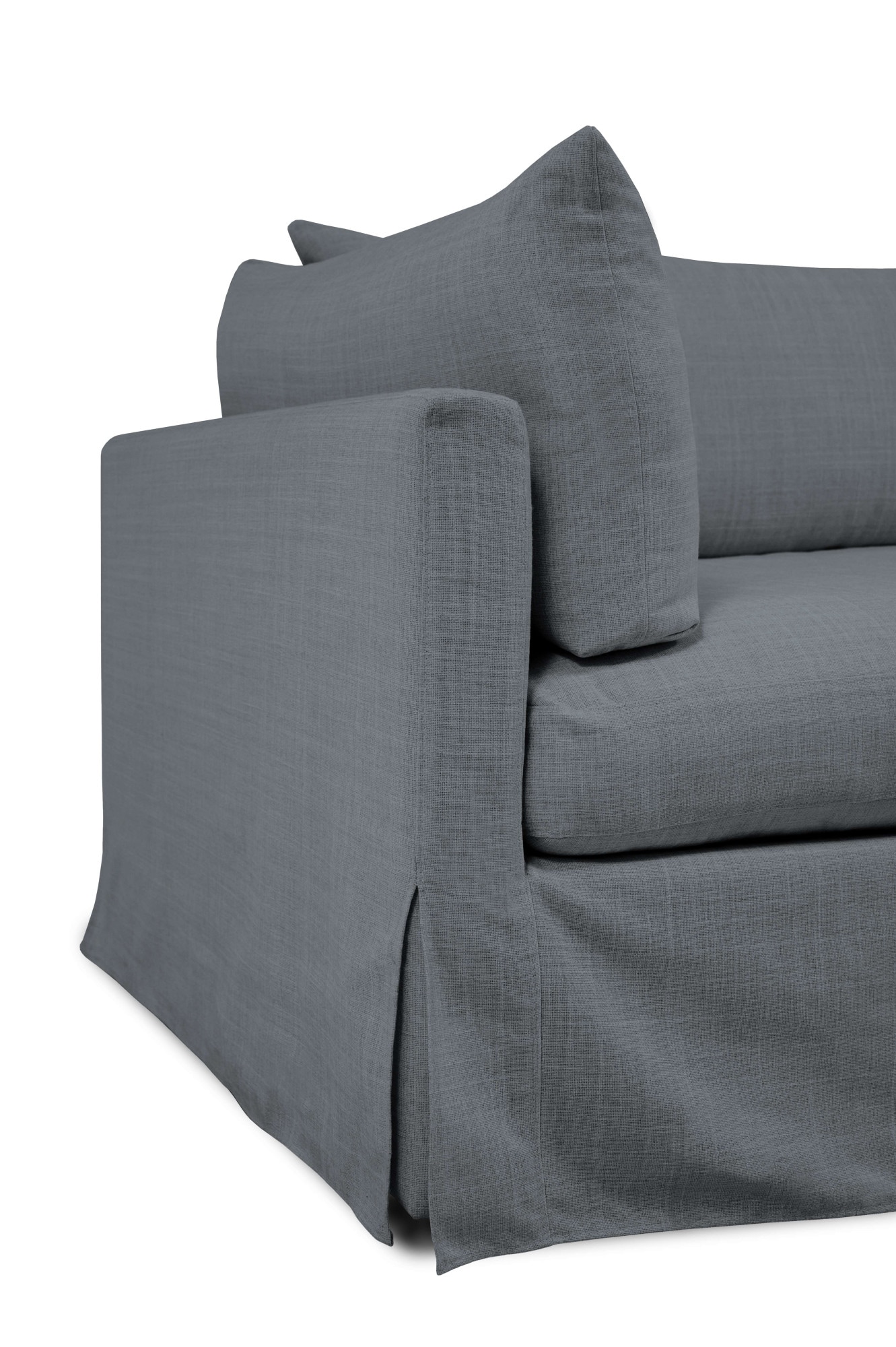 andas 3-Sitzer »Joucas, Hussensofa, Breite 244 cm«, (1 St.), extra tiefe Sitzfläche, mit Faserball-Füllung für mehr Sitzkomfort