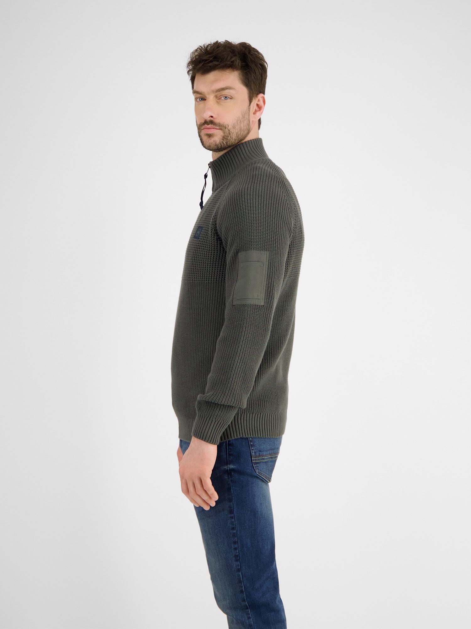 LERROS Troyer »Herren Stricktroyer, grob gerippt«