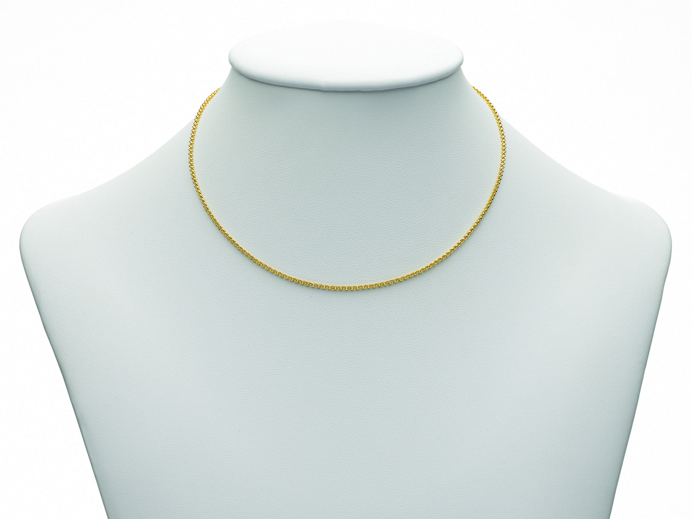 Adelia´s Goldkette »333 Gold Erbs Halskette Ø 1,5 mm«, Goldschmuck für Damen