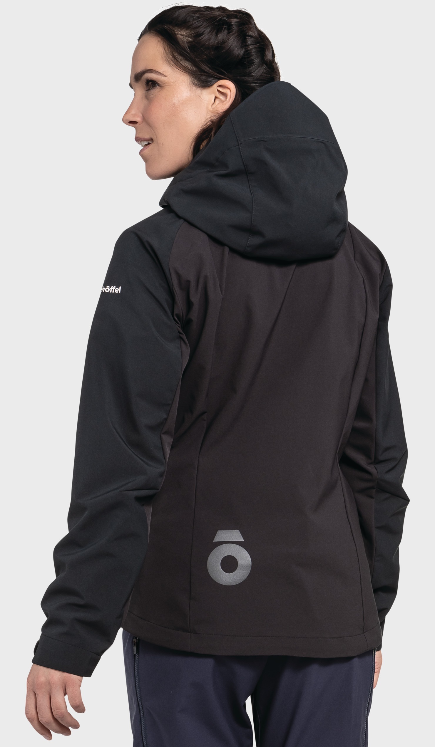 Schöffel Outdoorjacke »Bike Hybrid Jk Style Salza WMS« mit Kapuze