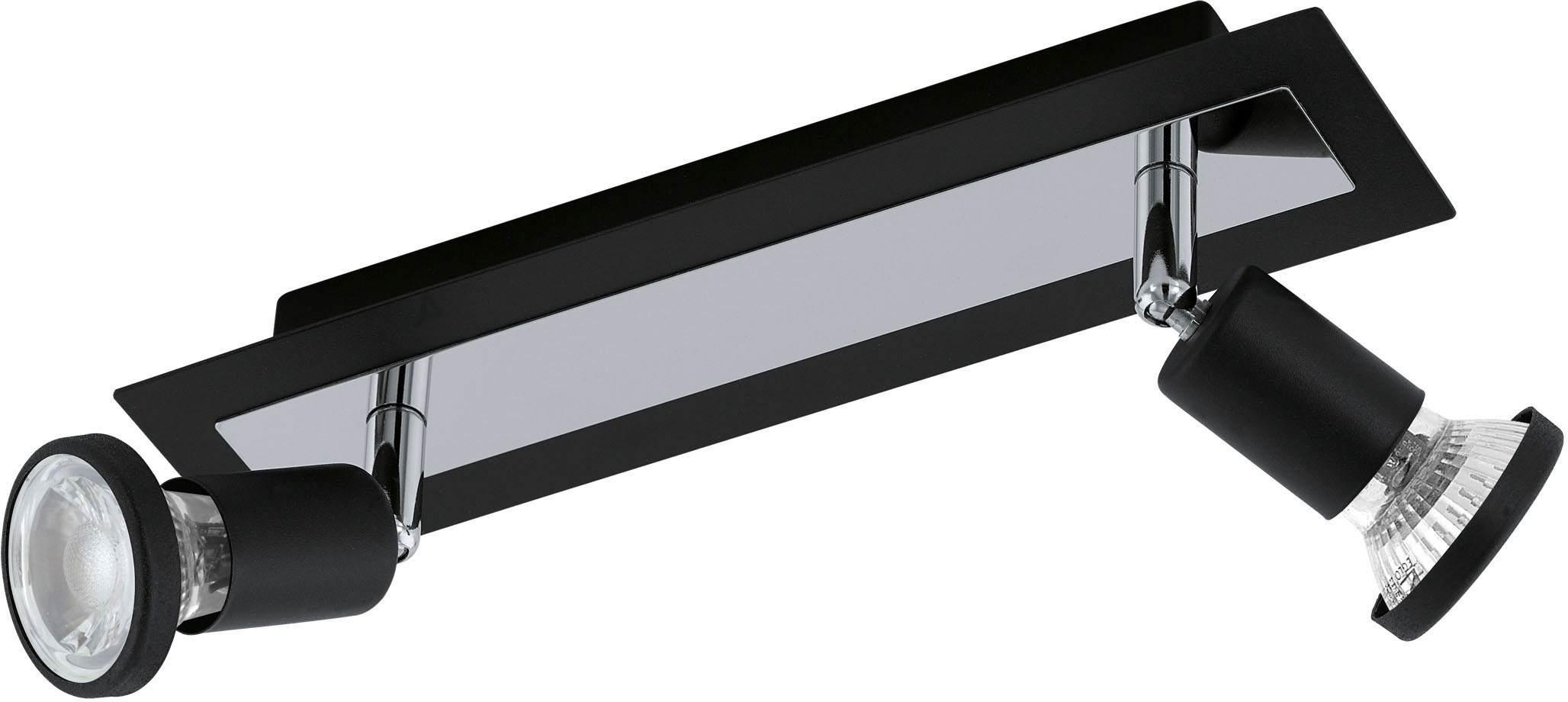 EGLO LED Deckenspots "SARRIA", 2, schwarz, Leuchten, LED Deckenleuchte, LED Deckenlampe