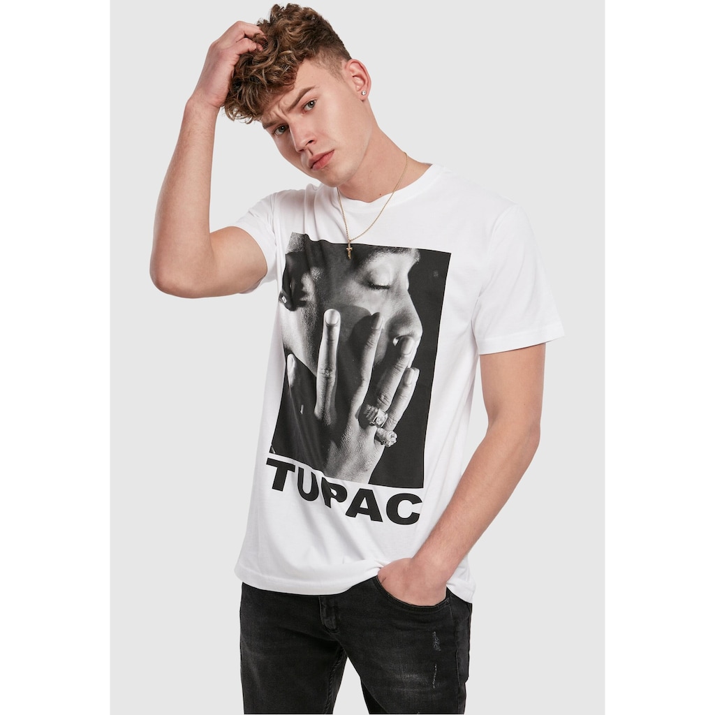 MisterTee T-Shirt »Herren Tupac Profile Tee«, (1 tlg.)