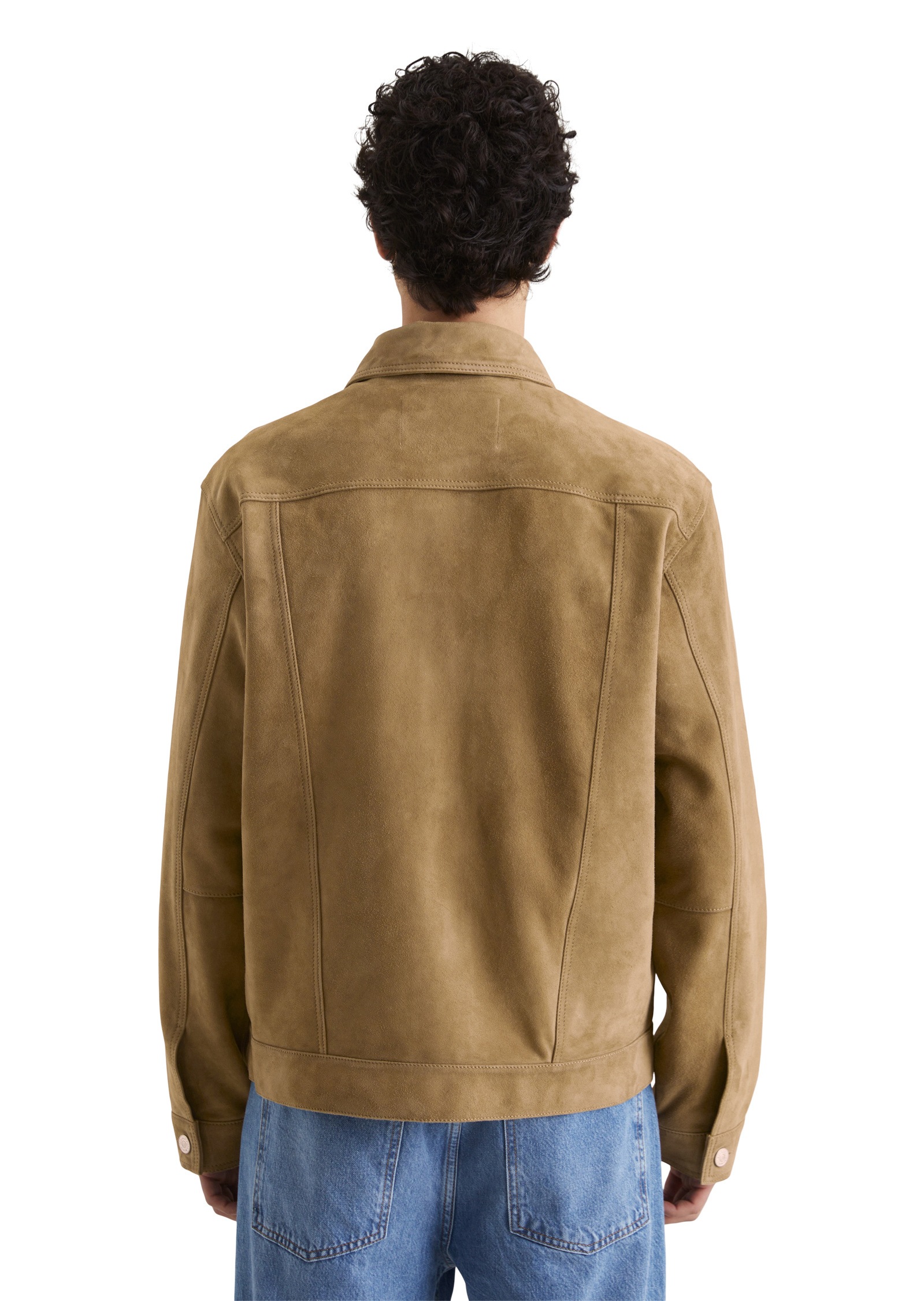 Marc O'Polo DENIM Lederjacke »aus weichem Ziegenleder«
