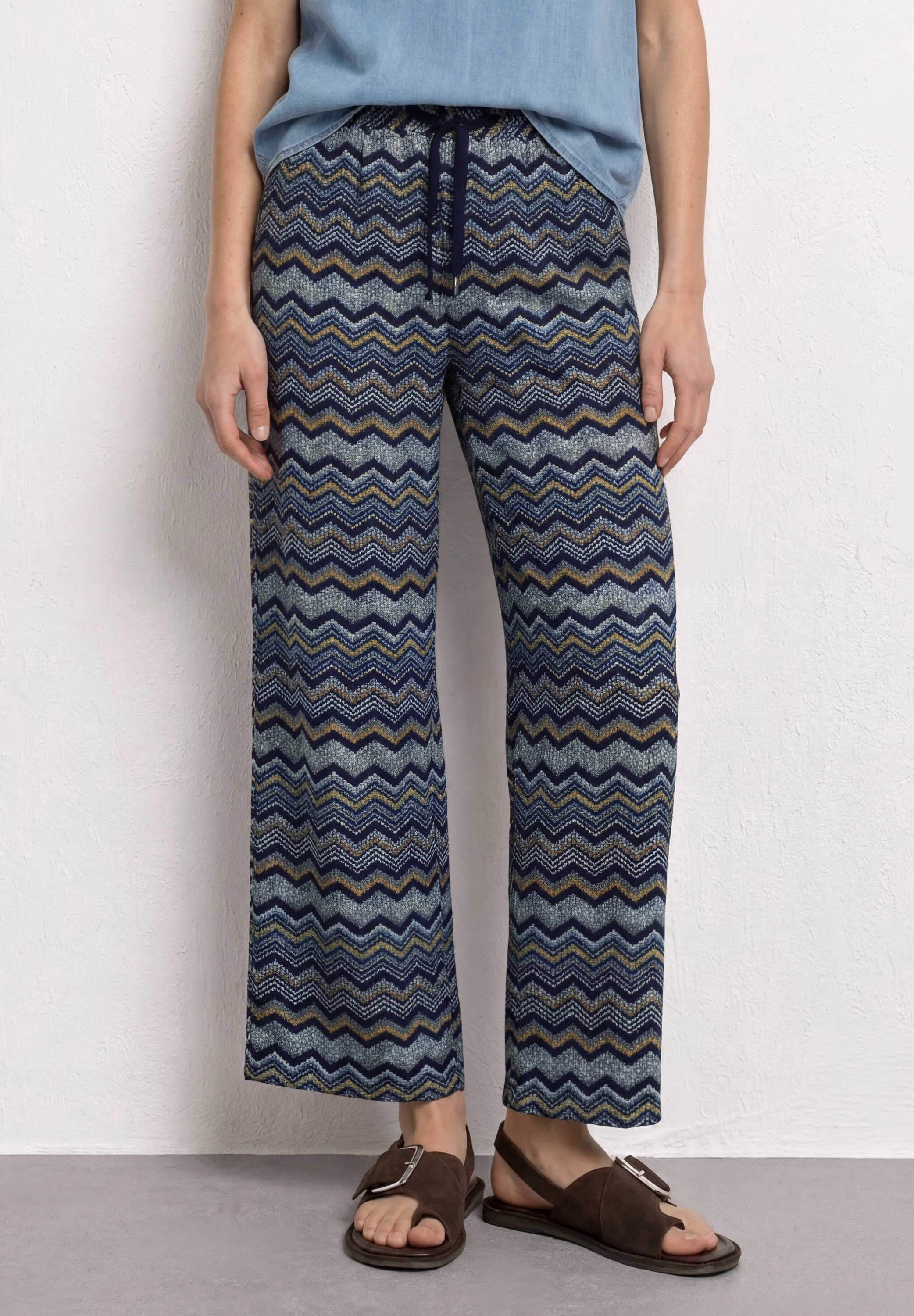 STREET ONE Stoffhose  High Waist