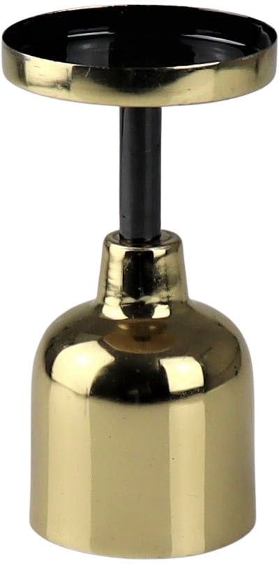AM Design Kerzenhalter »aus Metall«, (Set, 2 St.), Stumpenkerzenhalter, Höhe ca. 13,5 cm