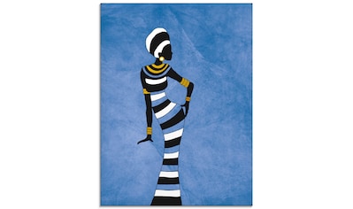 Artland Glasbild »Afrikanische Frau«, Frau, (1 St.) kaufen