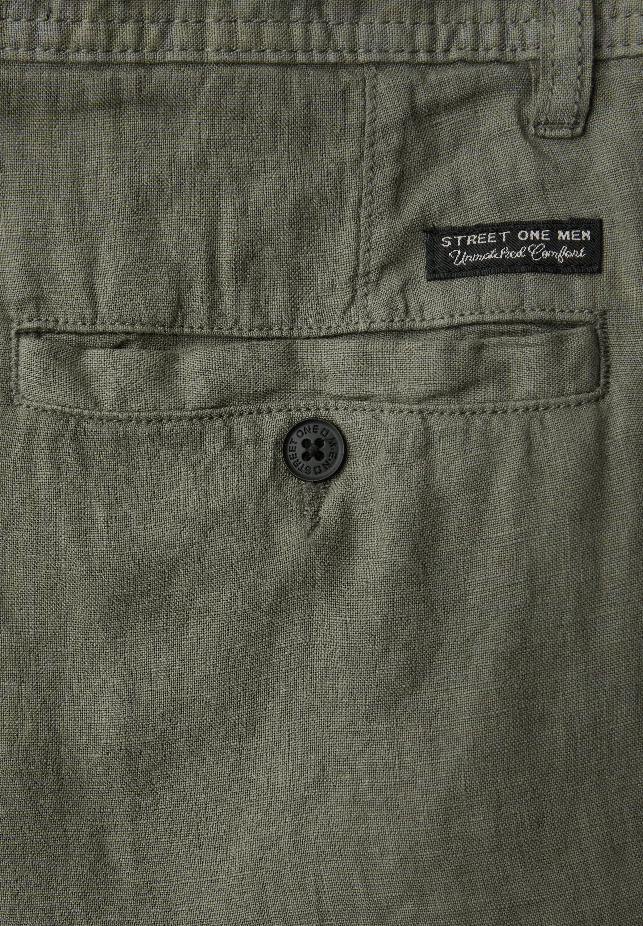 STREET ONE MEN Shorts  aus Leinen